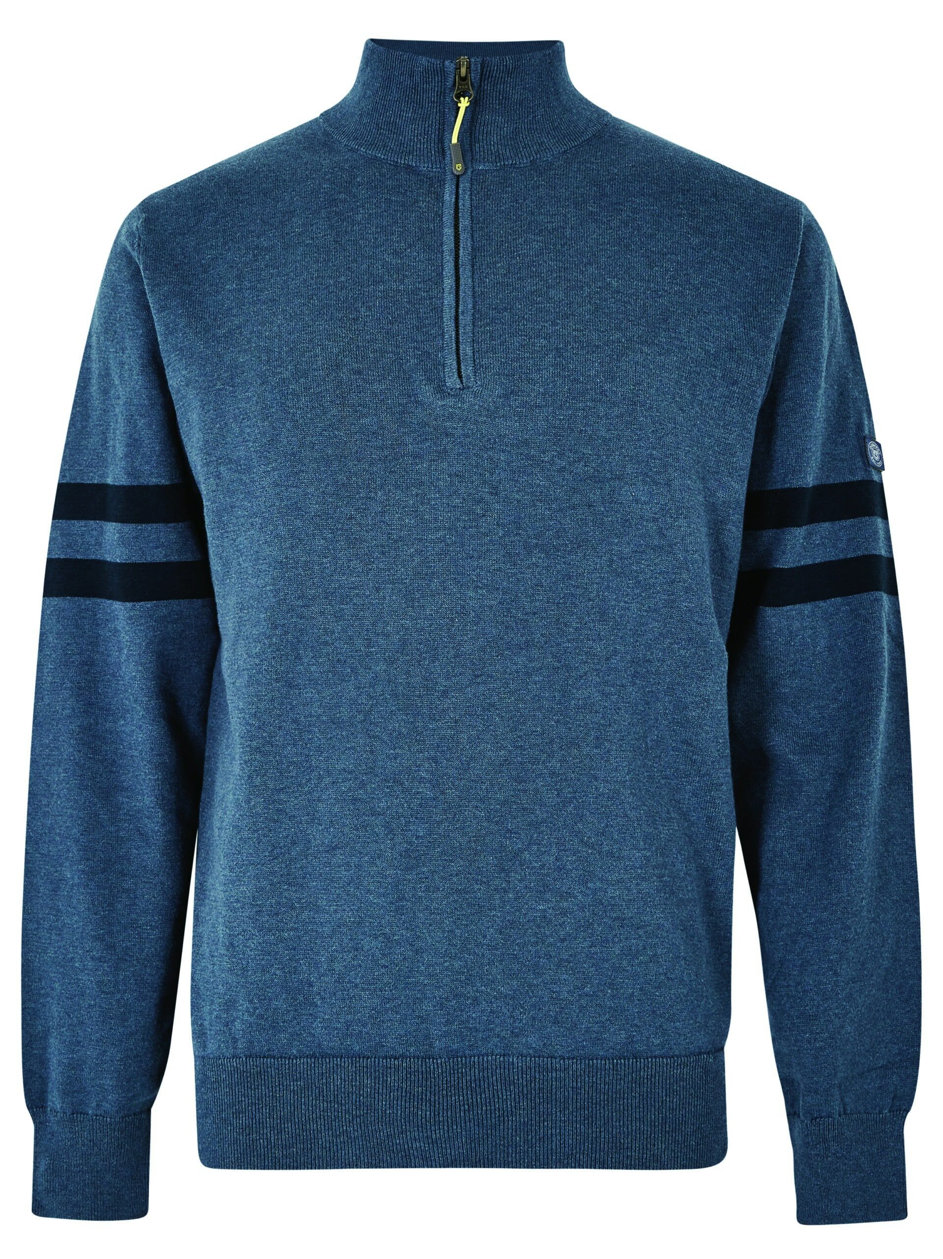 Ballybrittas 1/4 Zip in Steel