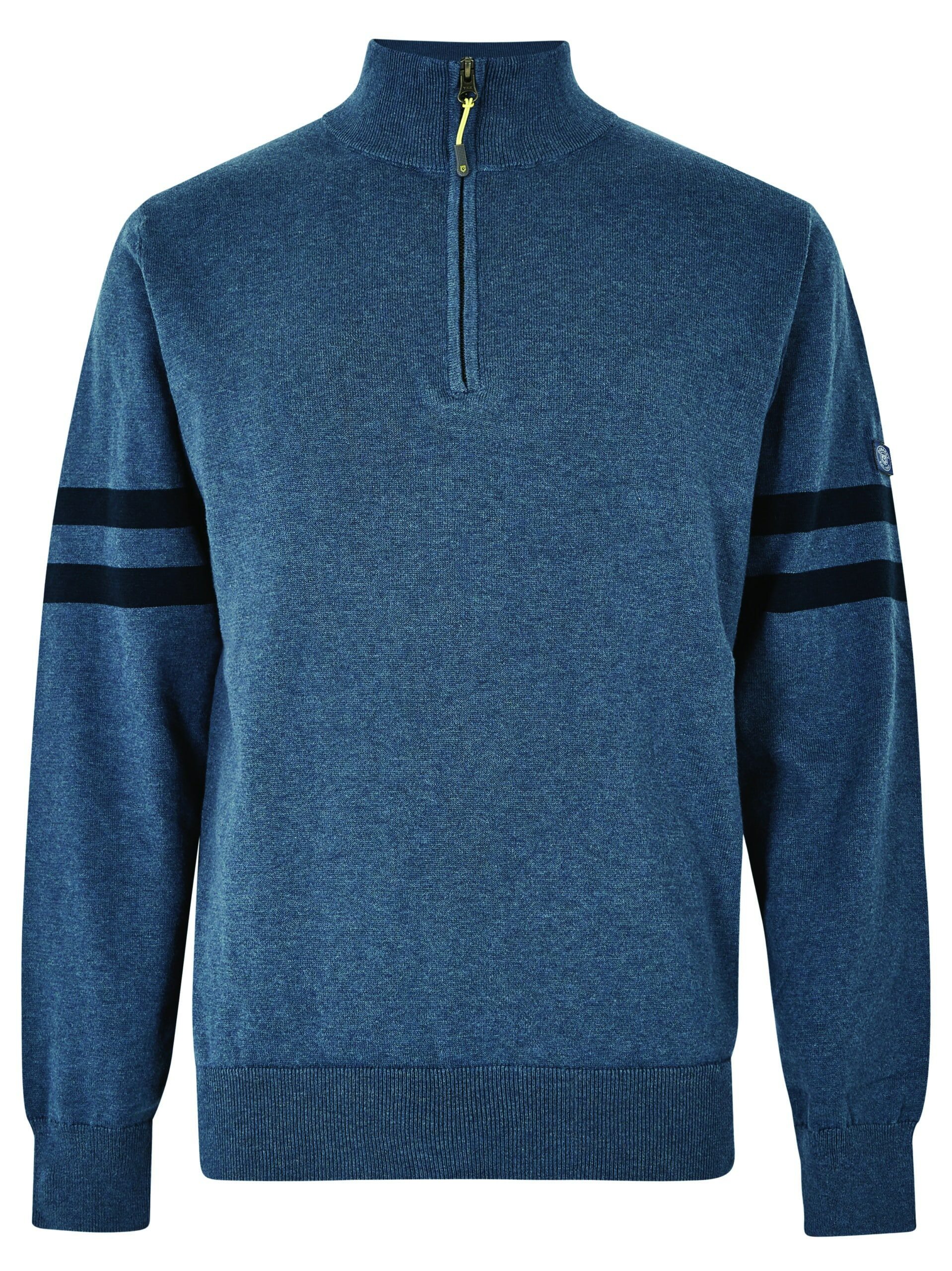 Ballybrittas 1/4 Zip in Steel