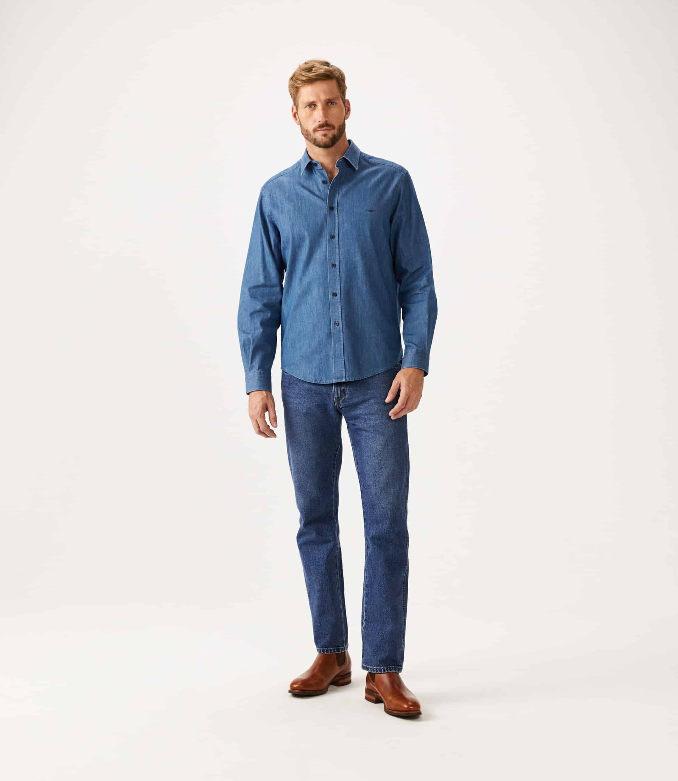 Cadell Shirt – Blue