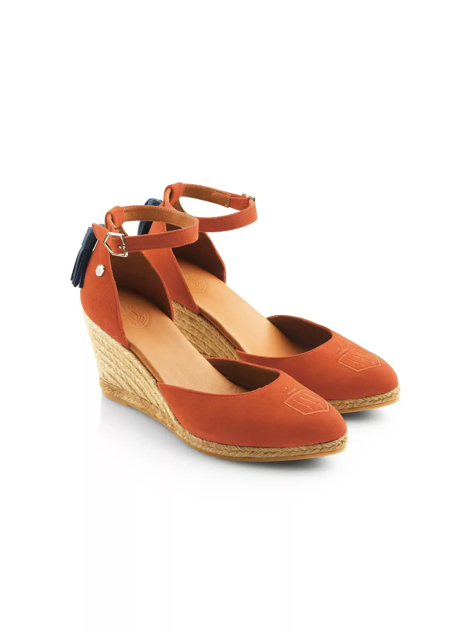 Monaco Wedge – Sunset Orange