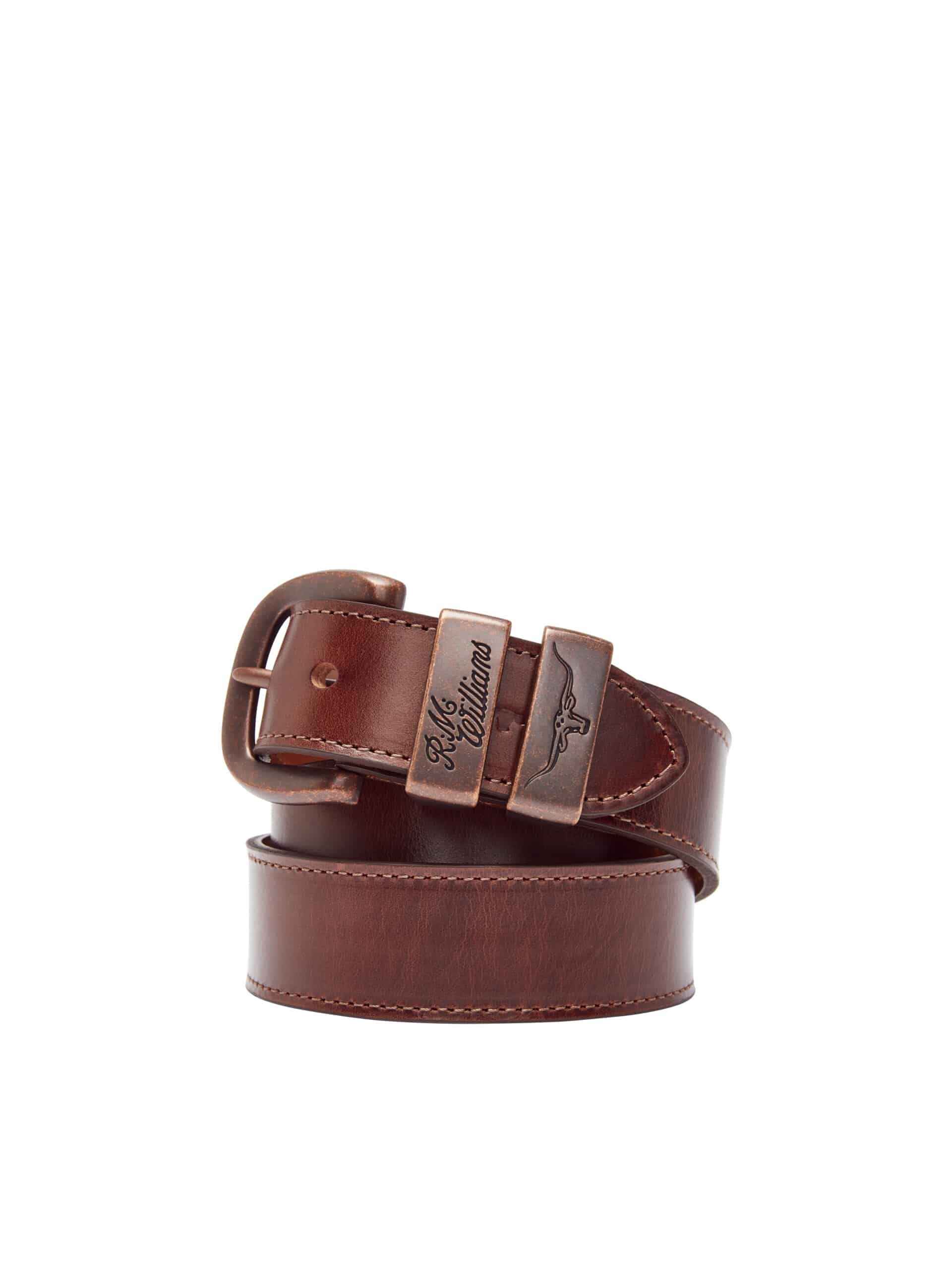 Drover Belt – Mid Brown