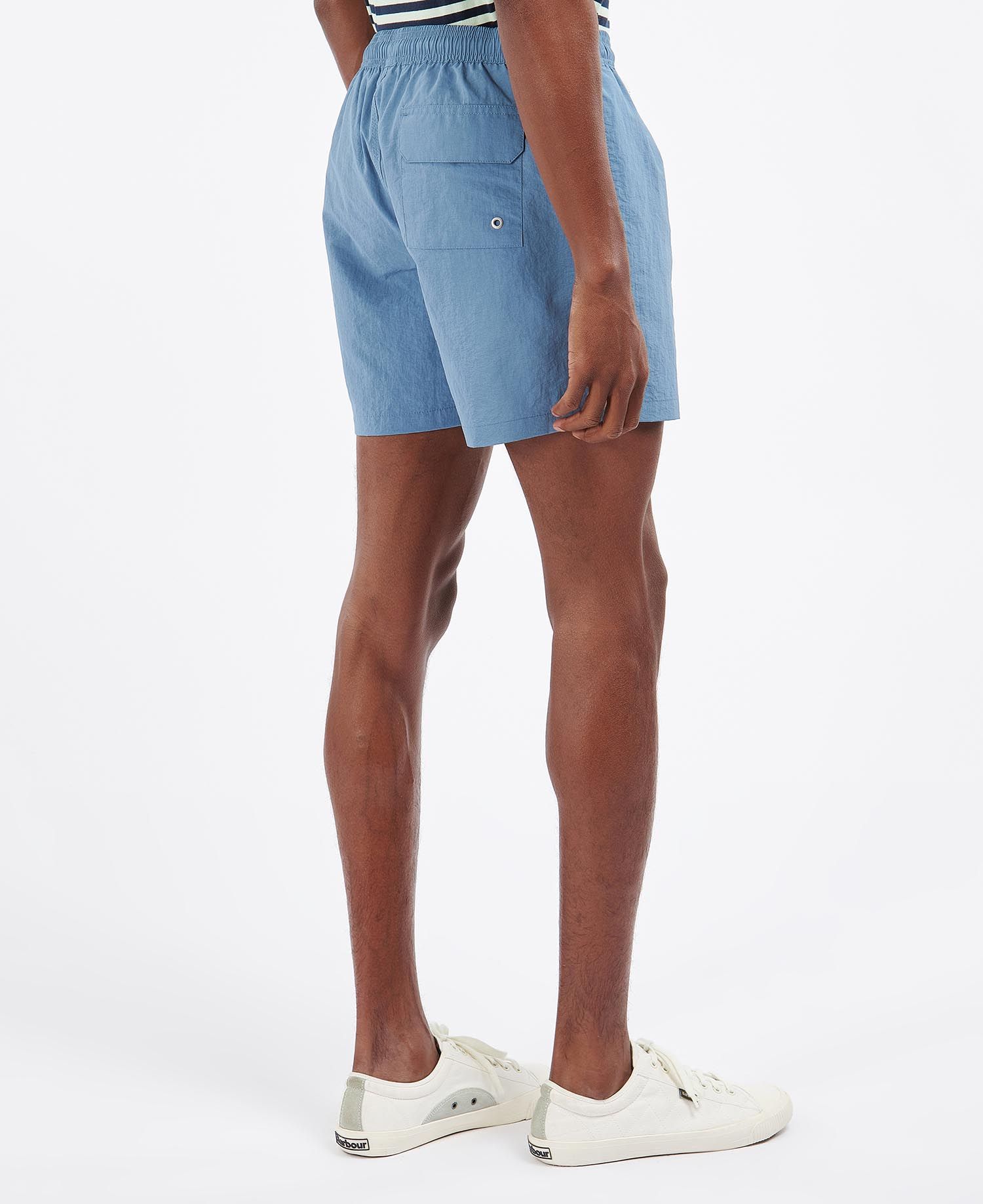 Essential Logo Swim Shorts – Force Blue
