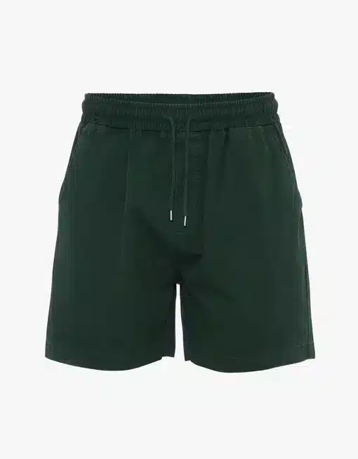 Organic Twill Shorts – Hunter Green