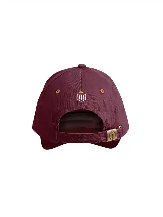 Signature Baseball Cap in Burgundy