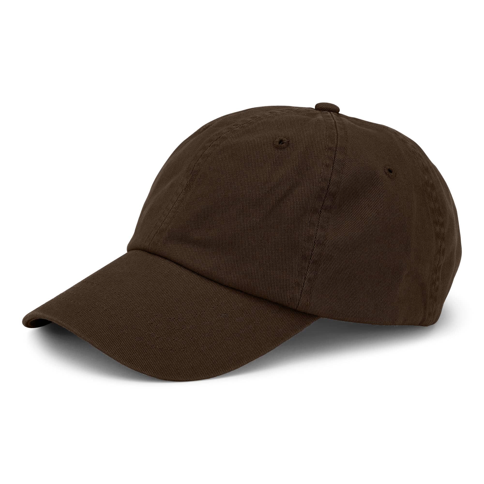 Cotton Cap – Coffee Brown