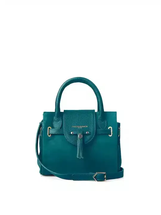 The Mini Windsor Handbag – Ocean Blue