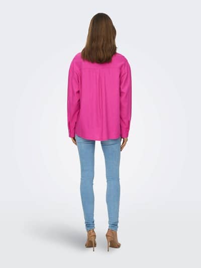 Caro Shirt -Pink Yarrow