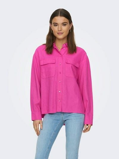 Caro Shirt -Pink Yarrow