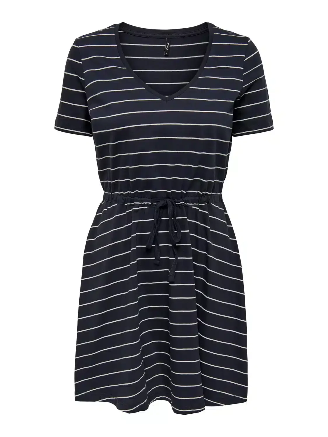 MAY DRESS- NAVY STRIPE