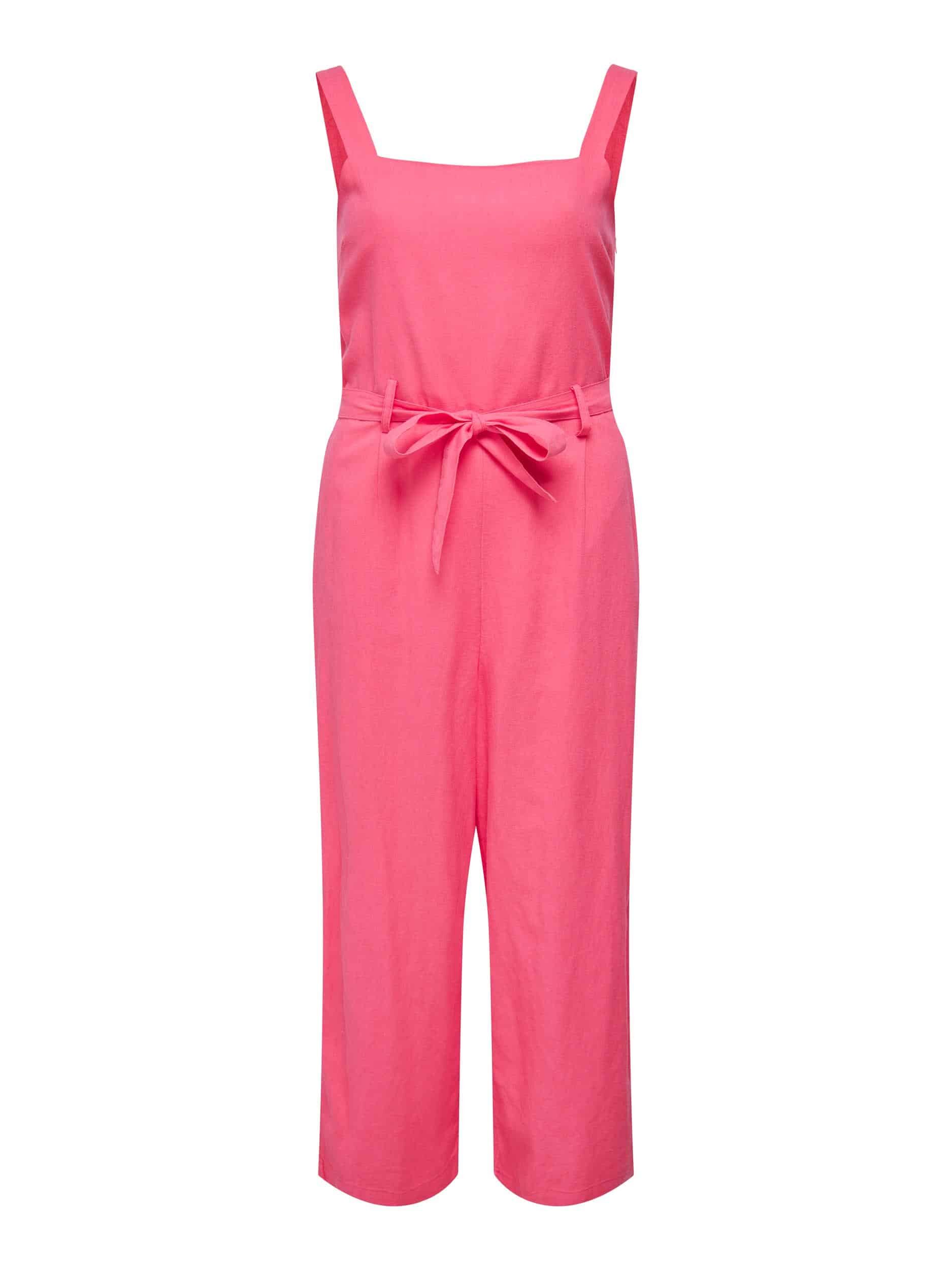 Canyon Linen Jumpsuit -Rose