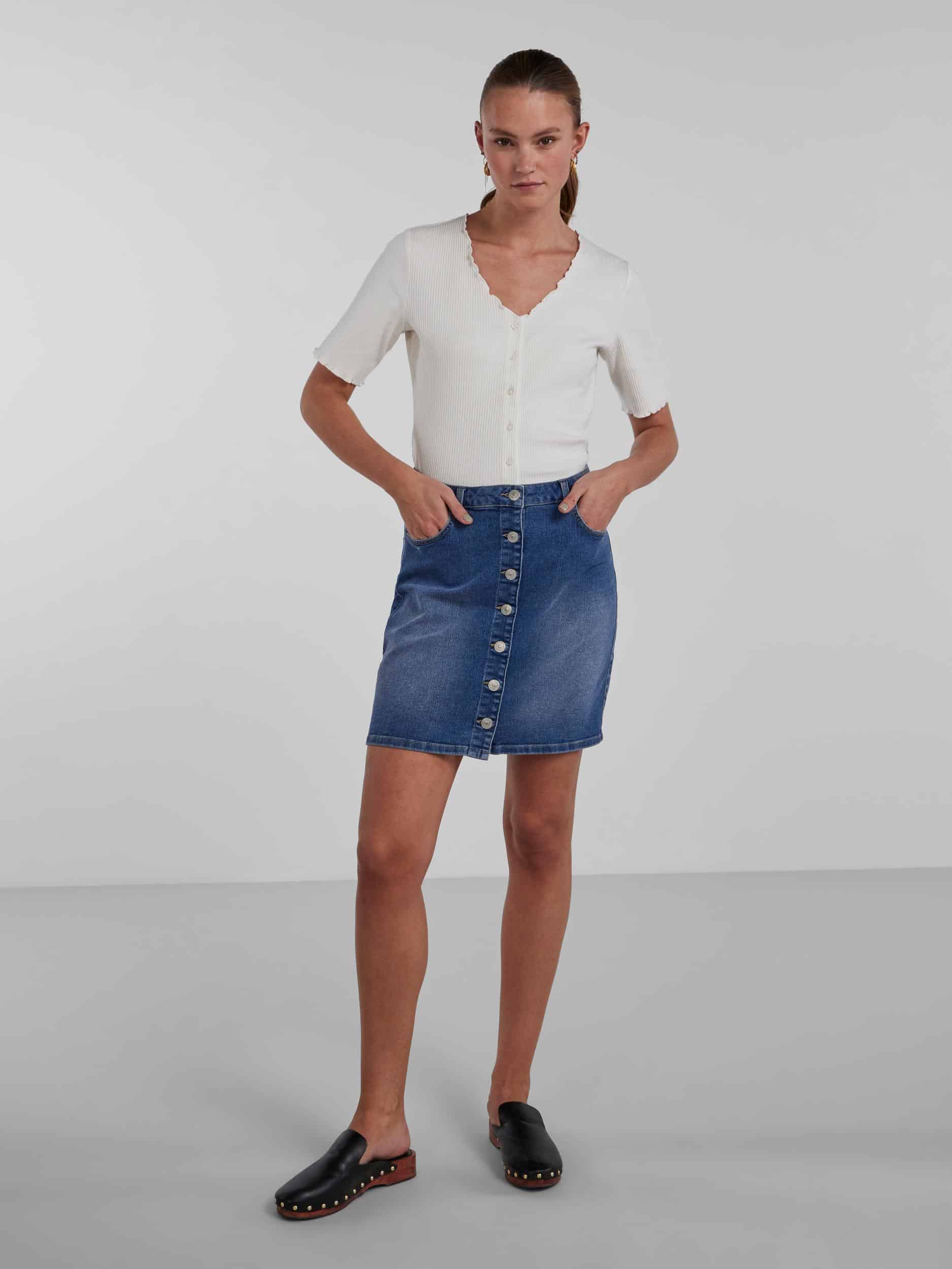 Peggy Denim Skirt