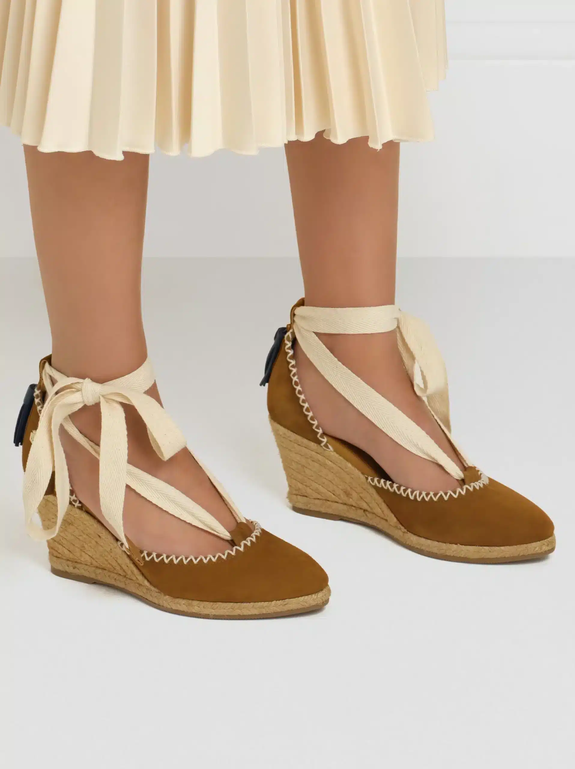 The Portofino Wedge – Tan