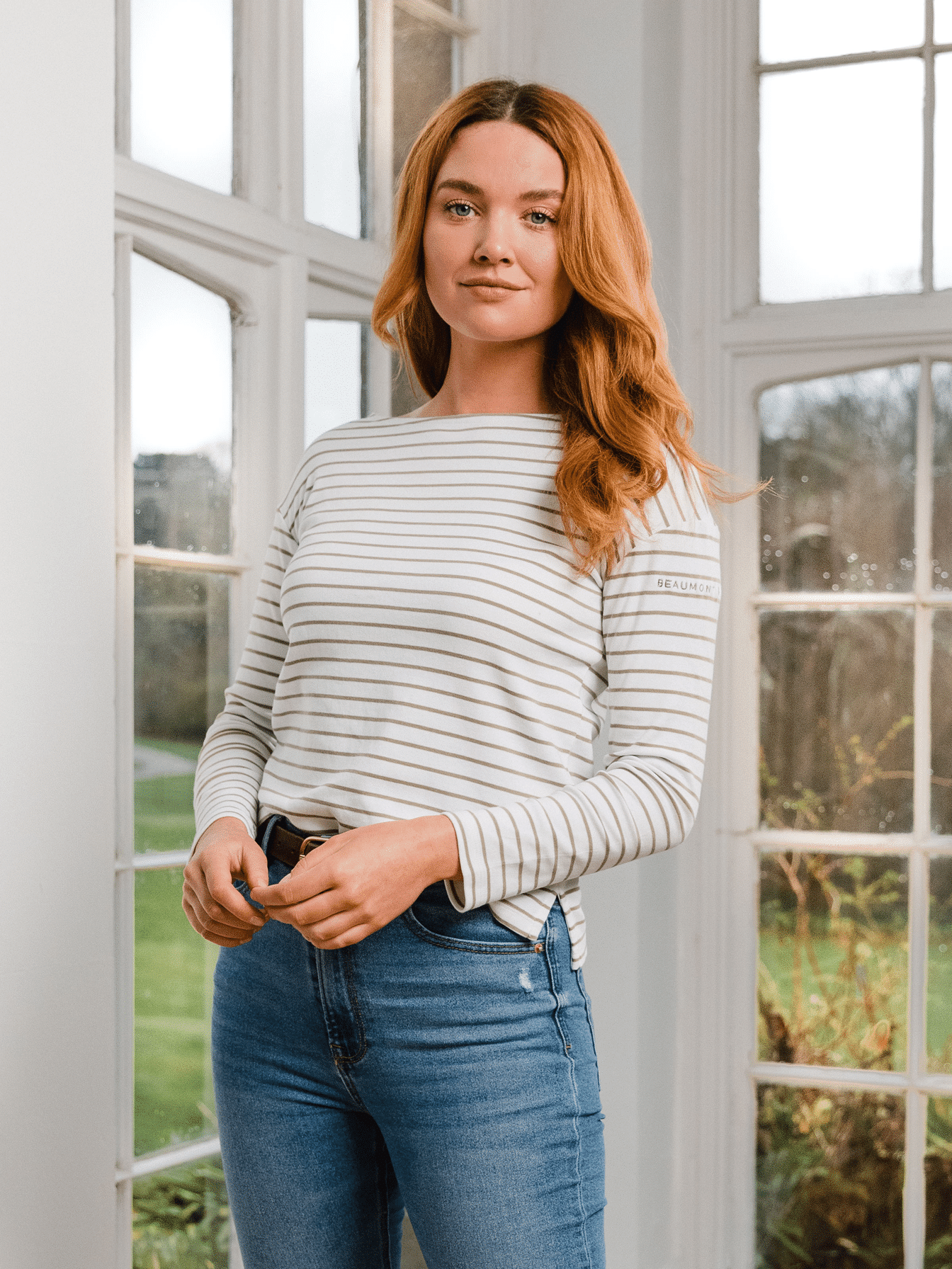 Beeson Breton Top – Olive