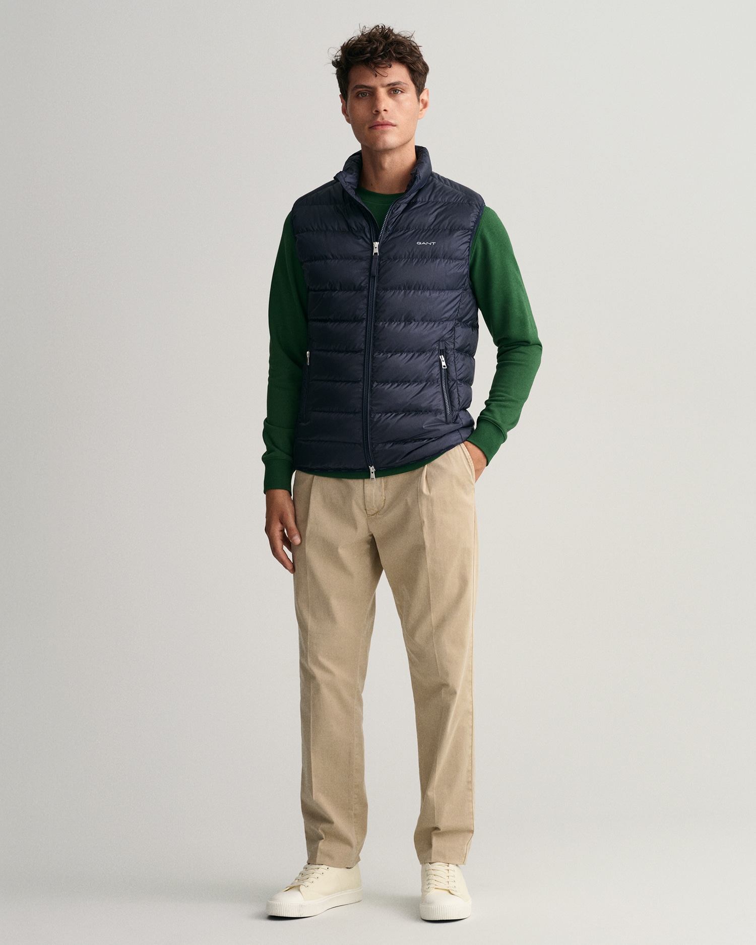 Light Down Gilet – Evening Blue