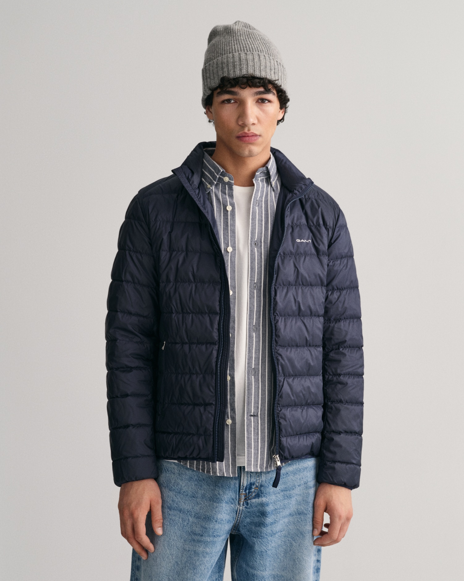 Light Down Jacket – Evening Blue