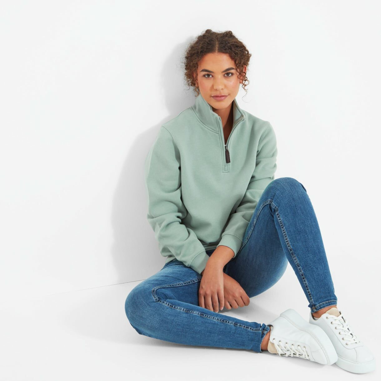 SENNEN COVE SWEATSHIRT – SAGE