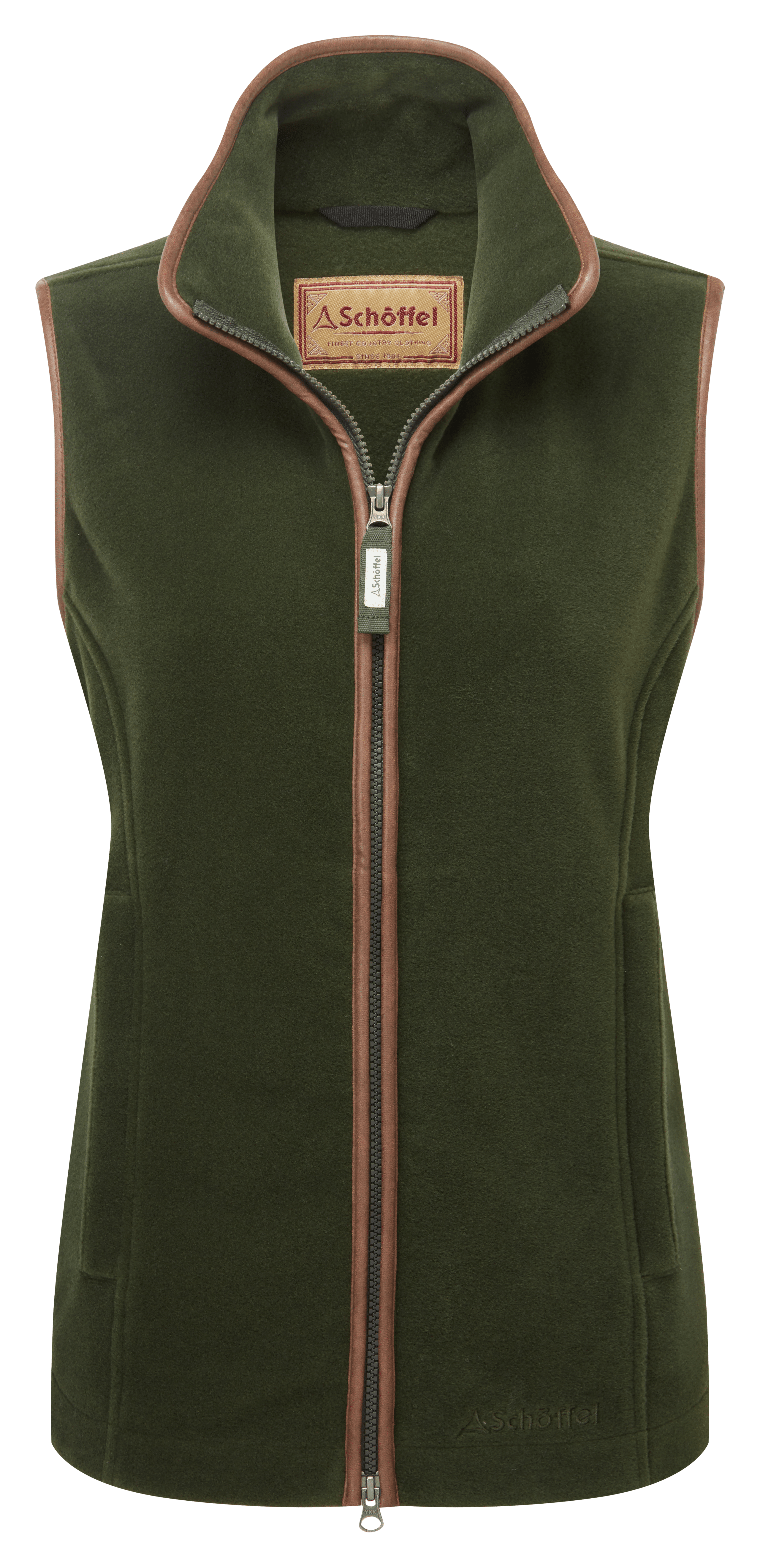 Lyndon II Fleece Gilet – Forest Green