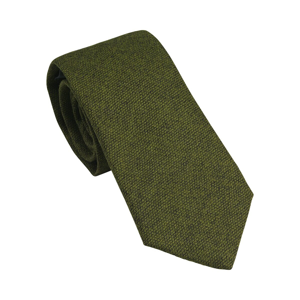 Celtic Tweed Tie in Clover