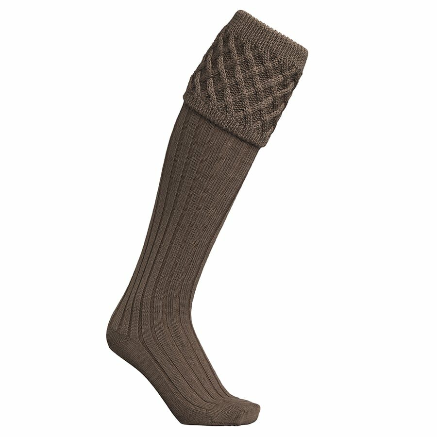 Windsor Shooting Socks in Camel