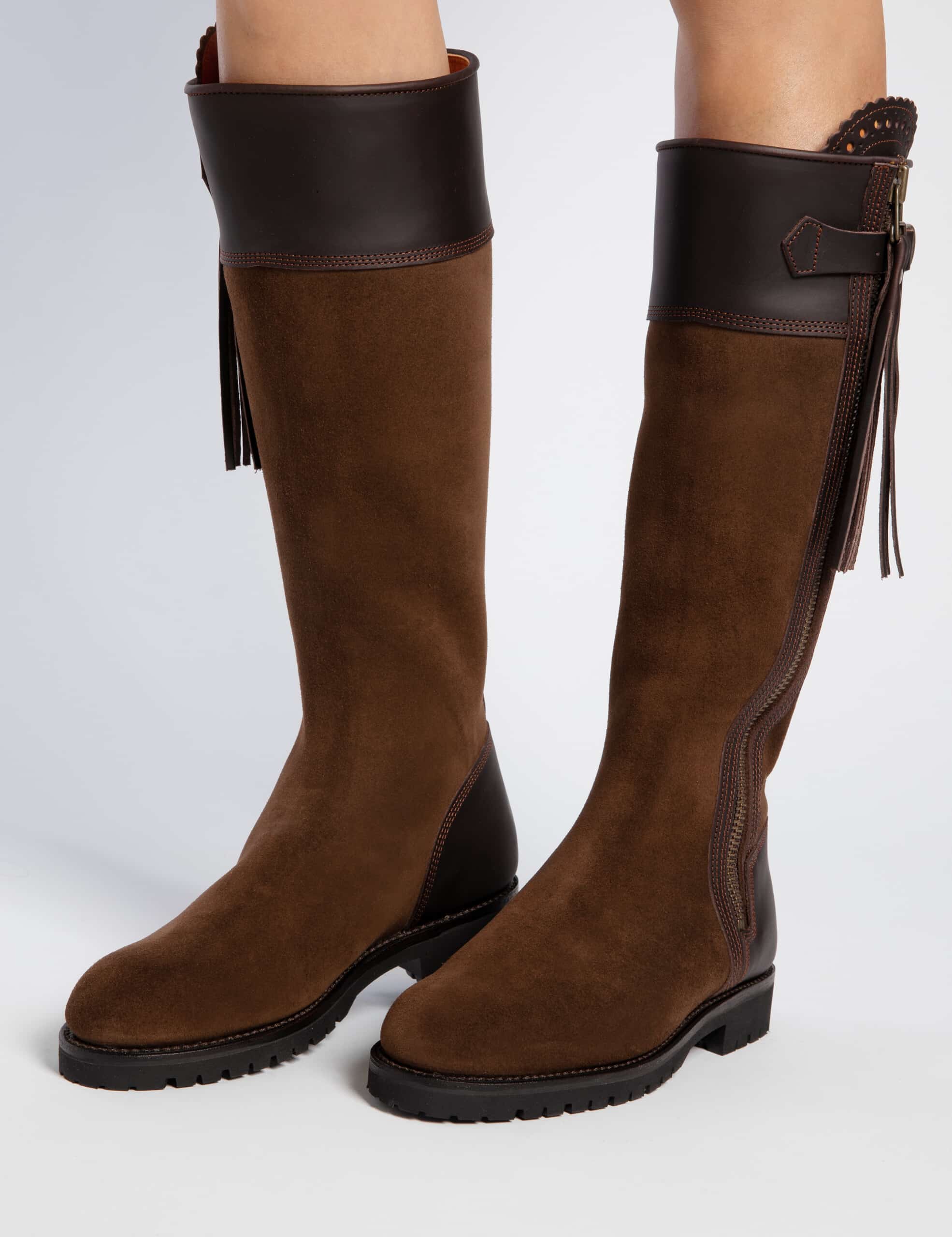 Inclement Tassel Boot – Dark Oak