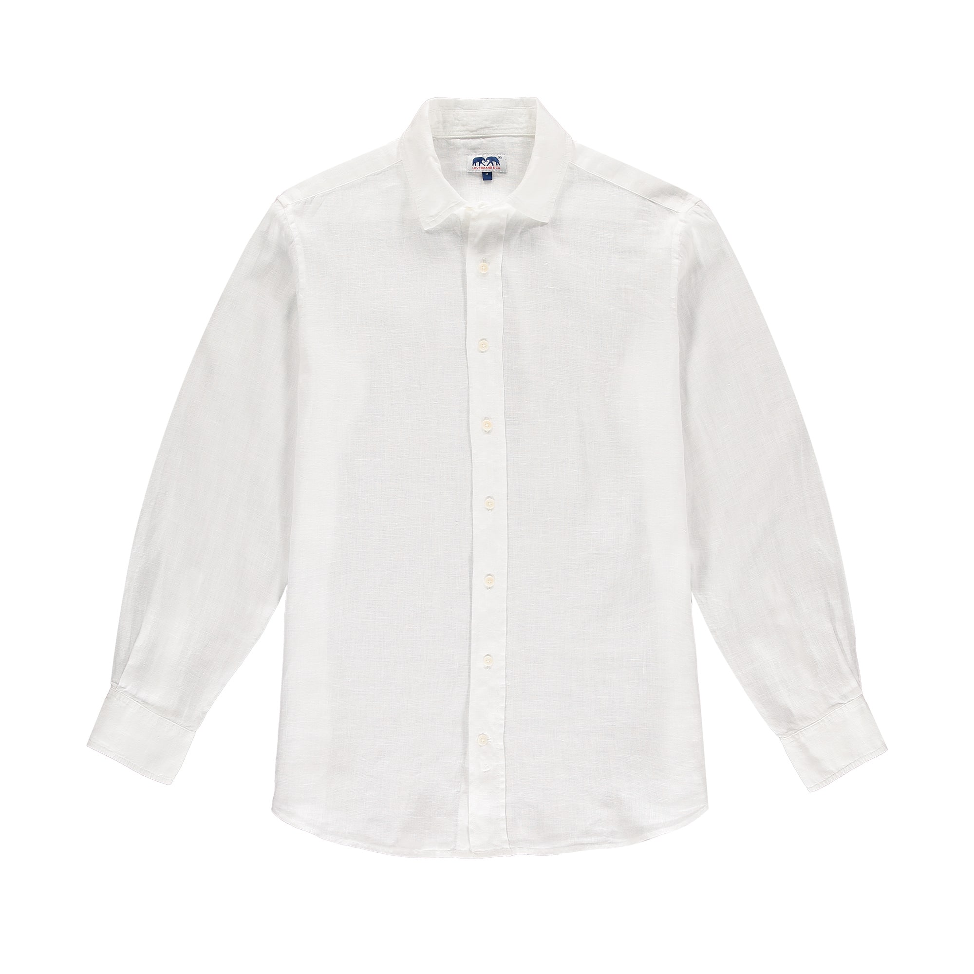 Abaco Linen Shirt – White