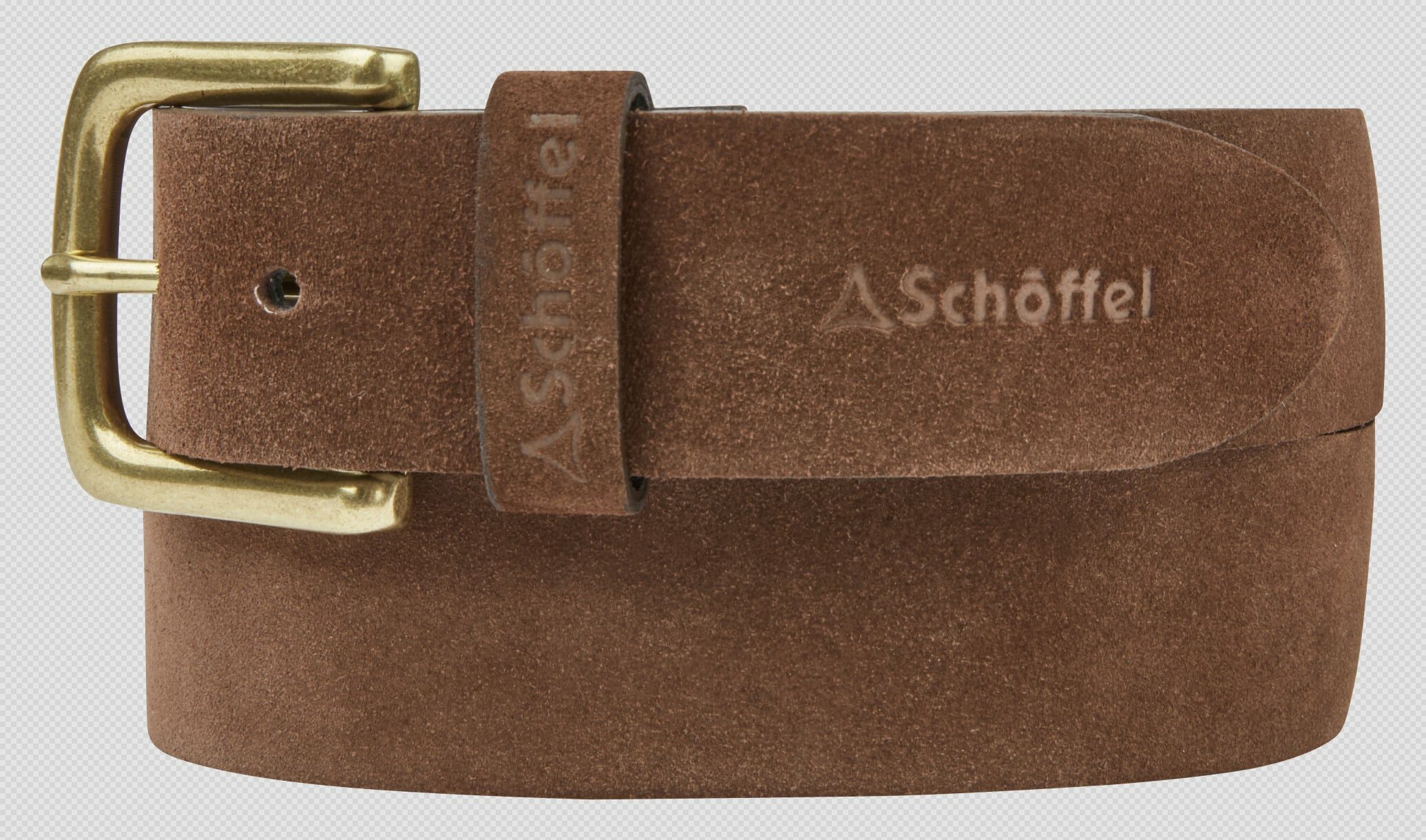 CASTLETON LEATHER BELT – CHOCOLATE SUEDE