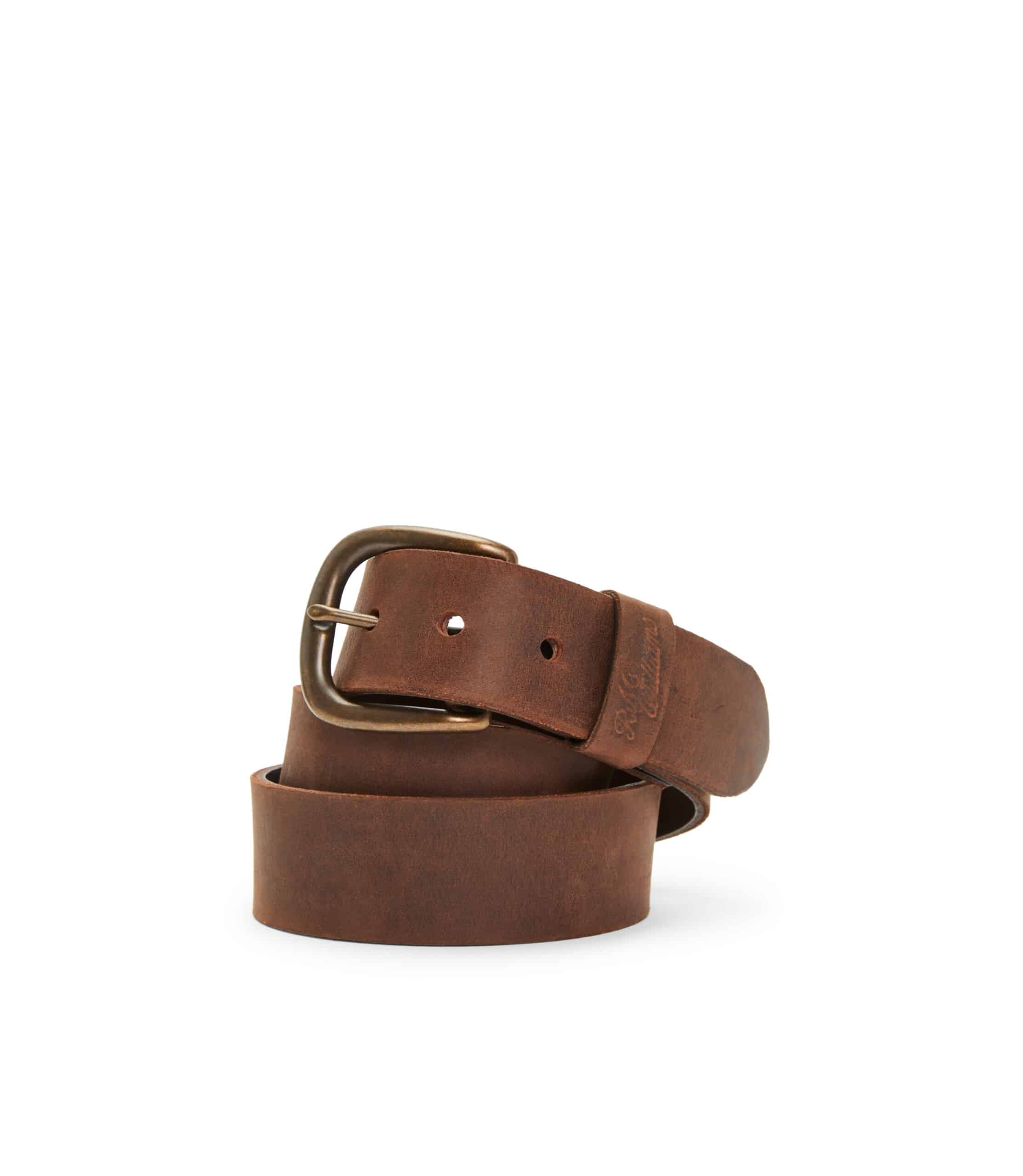 Goodwood belt in bark leather