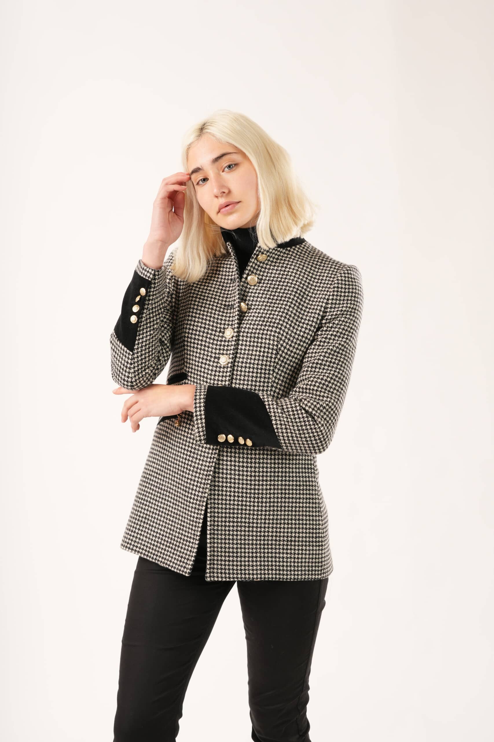 Knightsbridge Coat – Houndstooth