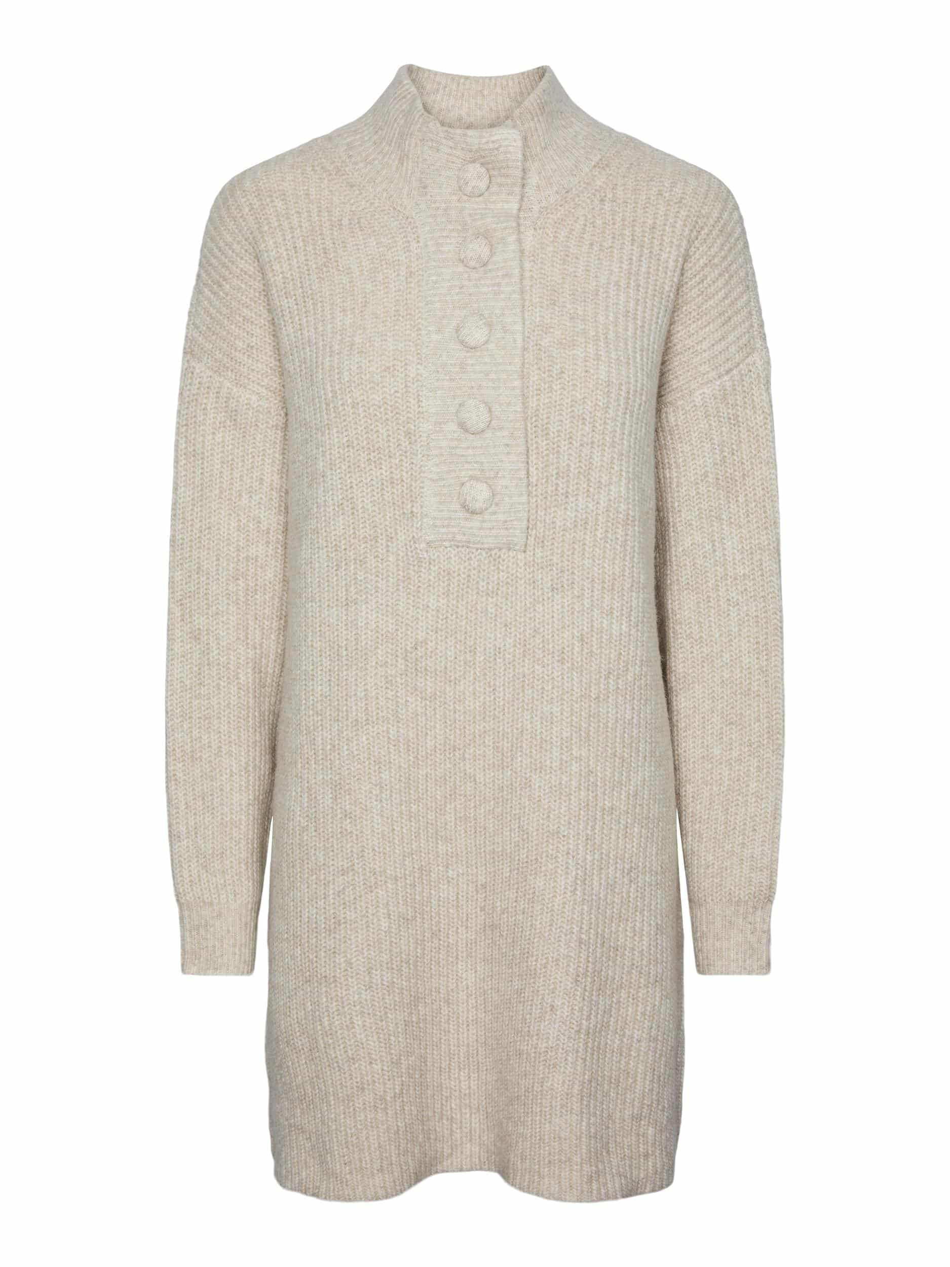 Jaylen Knit Dress – White Pepper