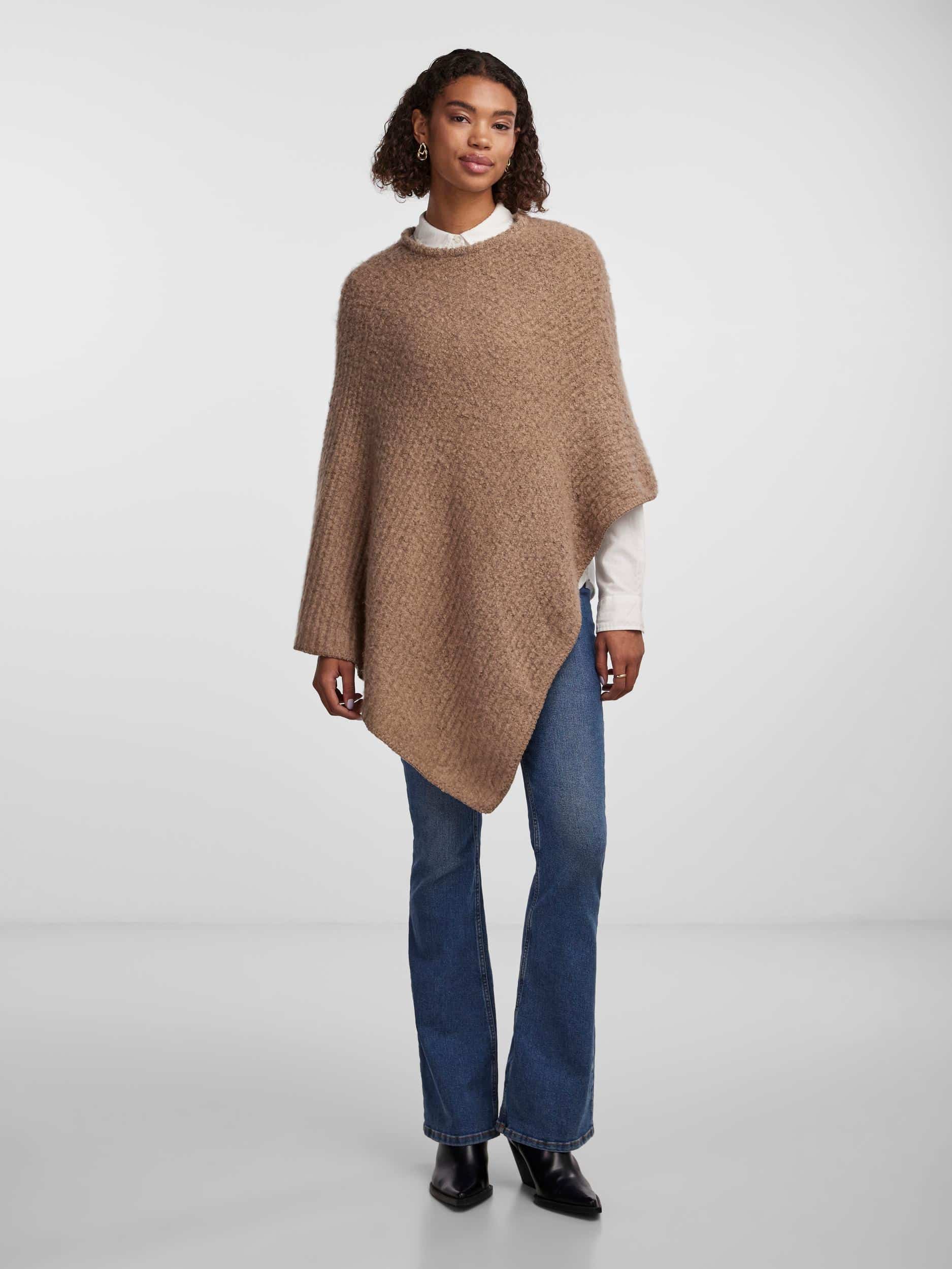Pyrong Poncho – Mink