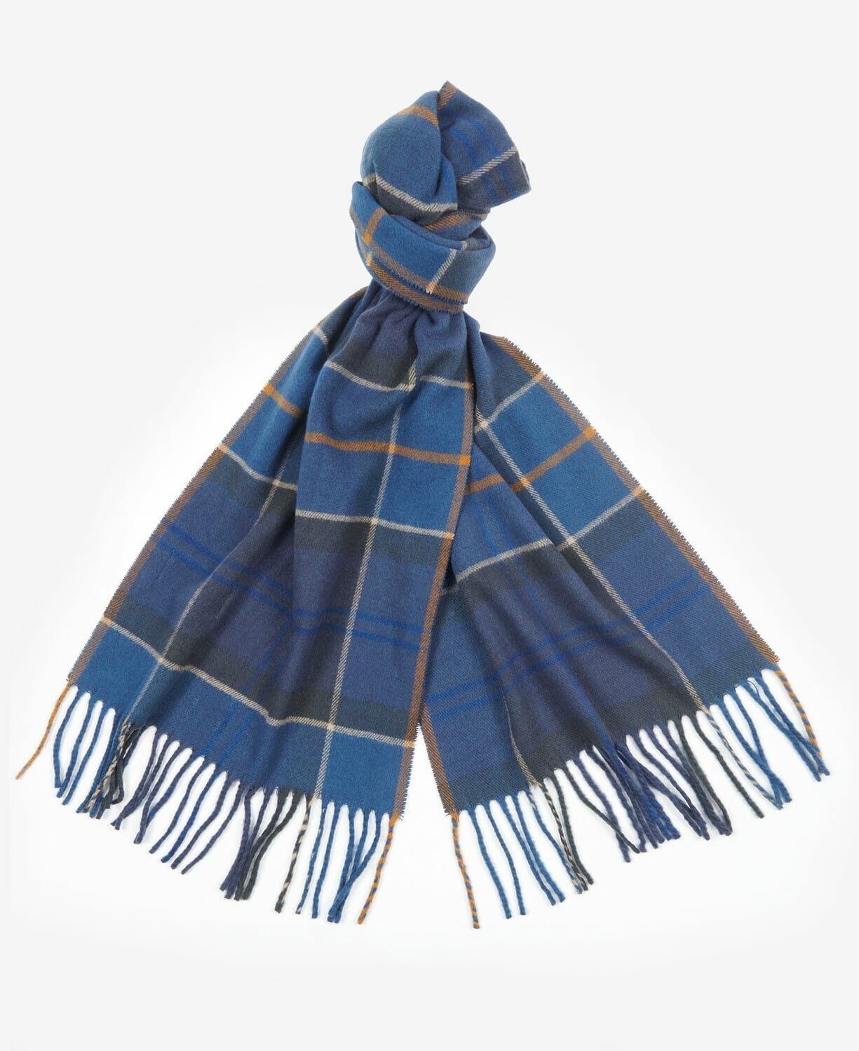 Galingale Scarf – Midnight Tartan