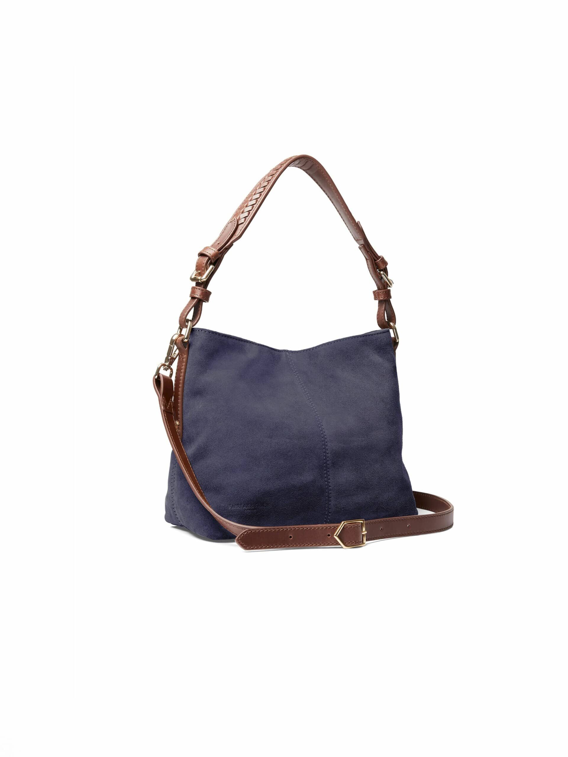 The Tetbury Mini Tote Bag – Ink Suede