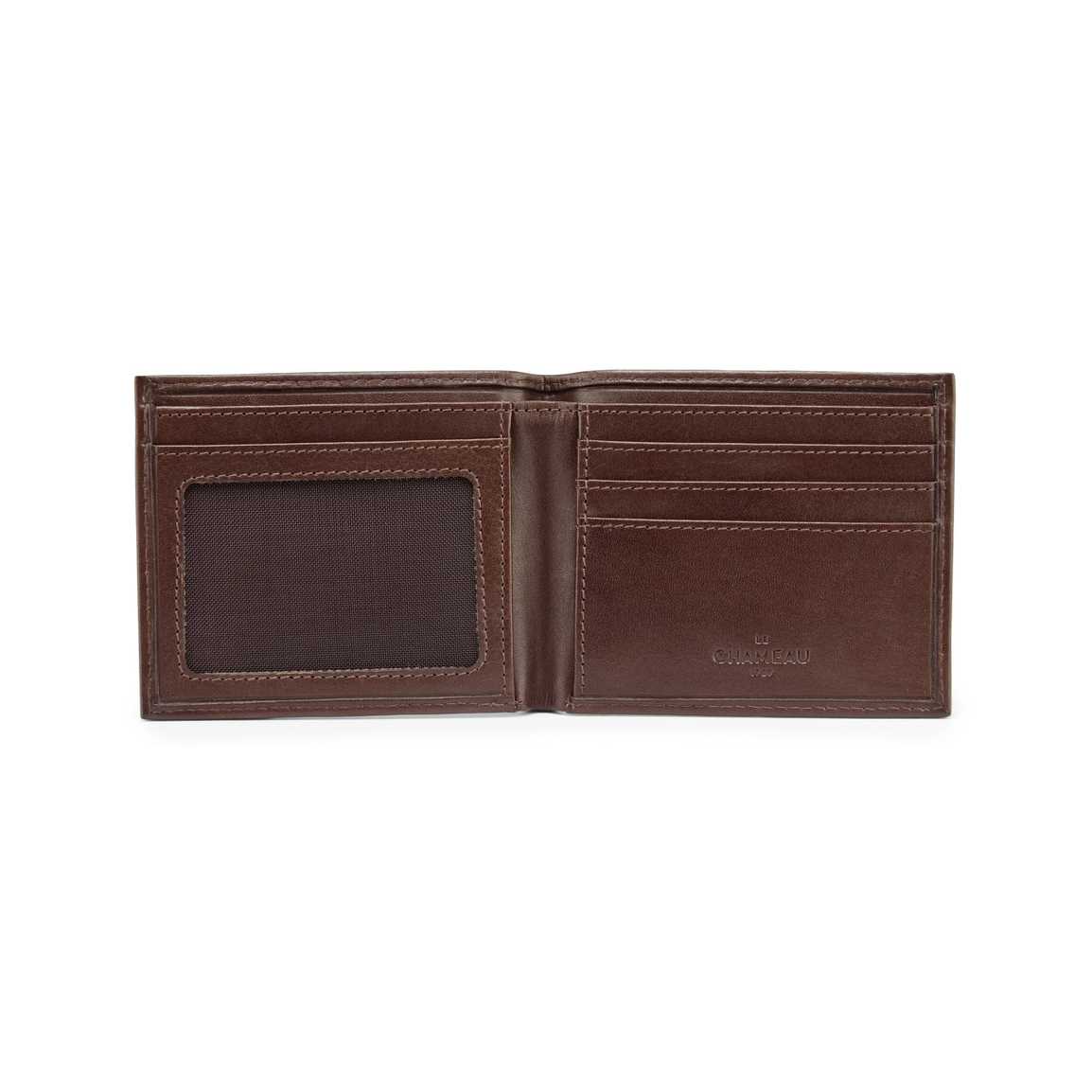 WALLET BIFOLD – MARRON