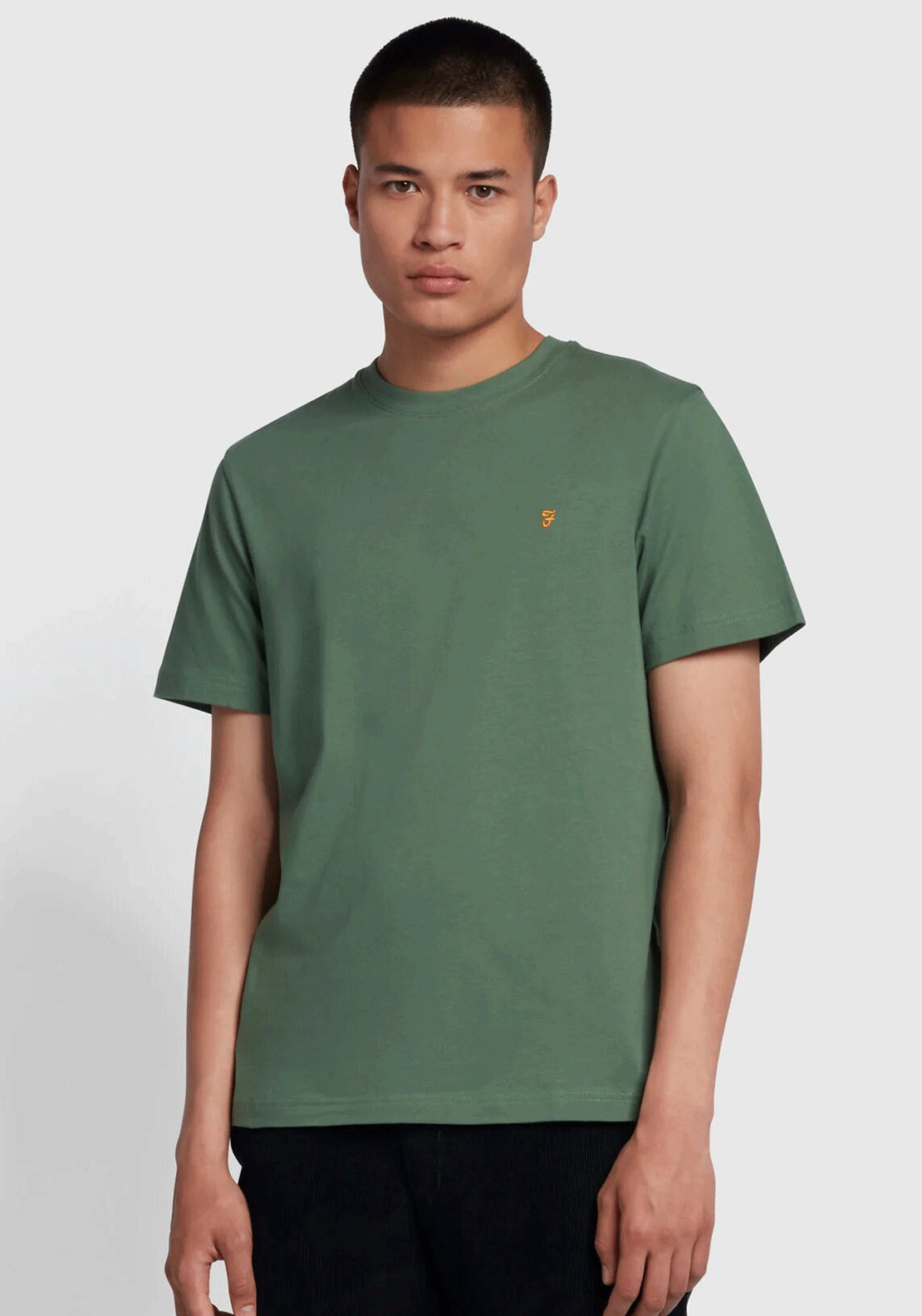 Danny Organic Cotton T-Shirt – Wreath Green Size XL