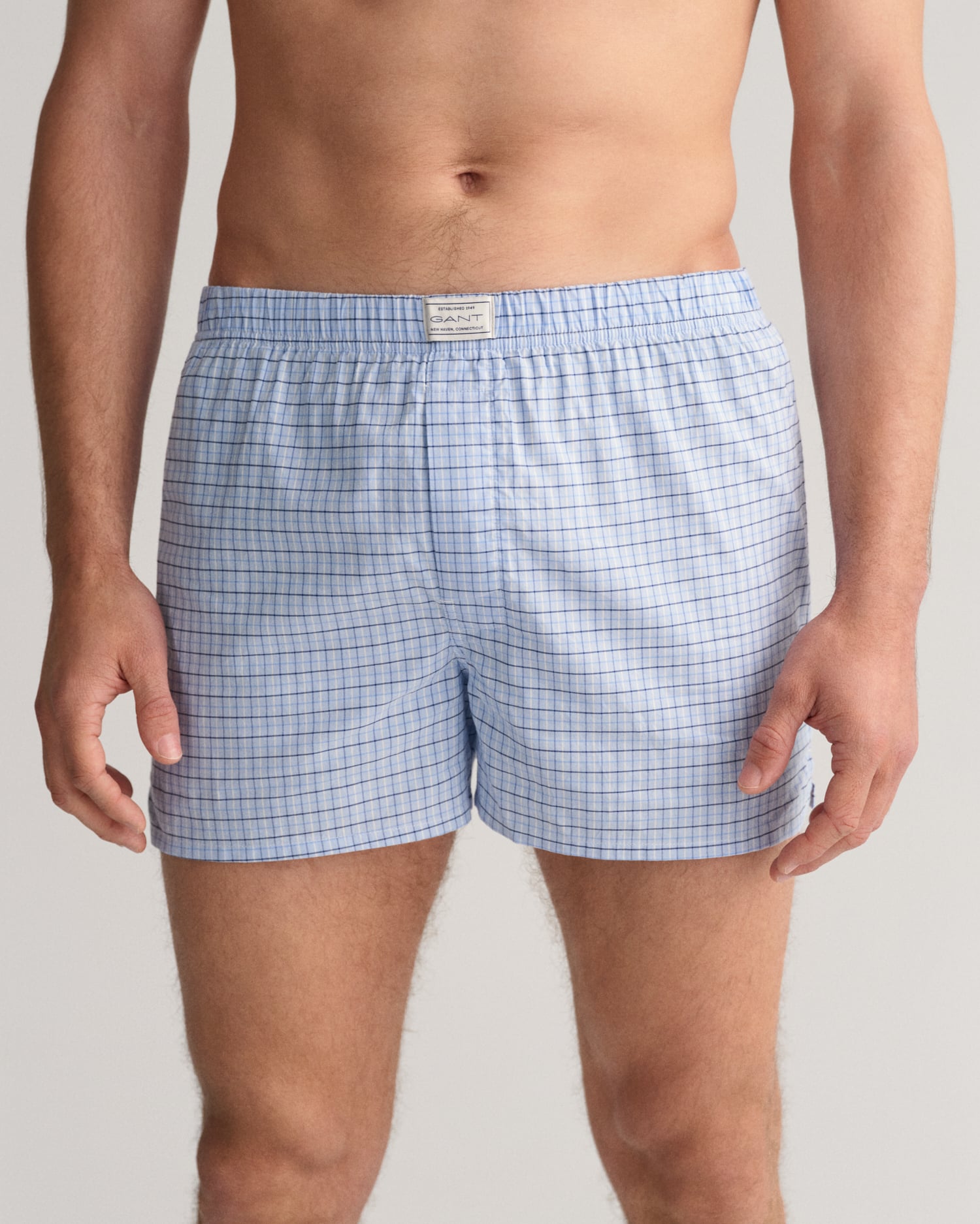 Gant 2 pack boxer shorts in capri blue