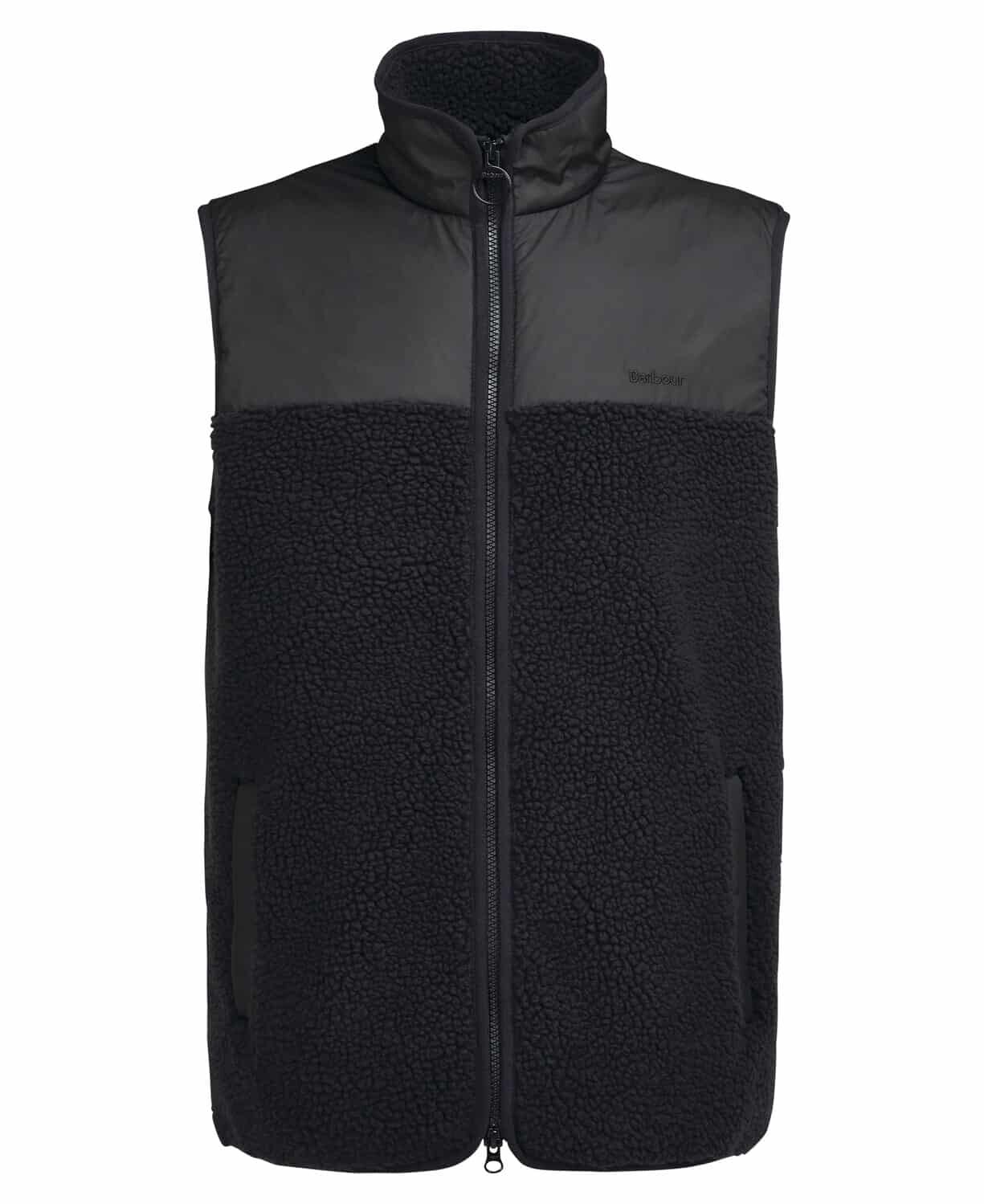 Newlan Fleece Gilet – Black