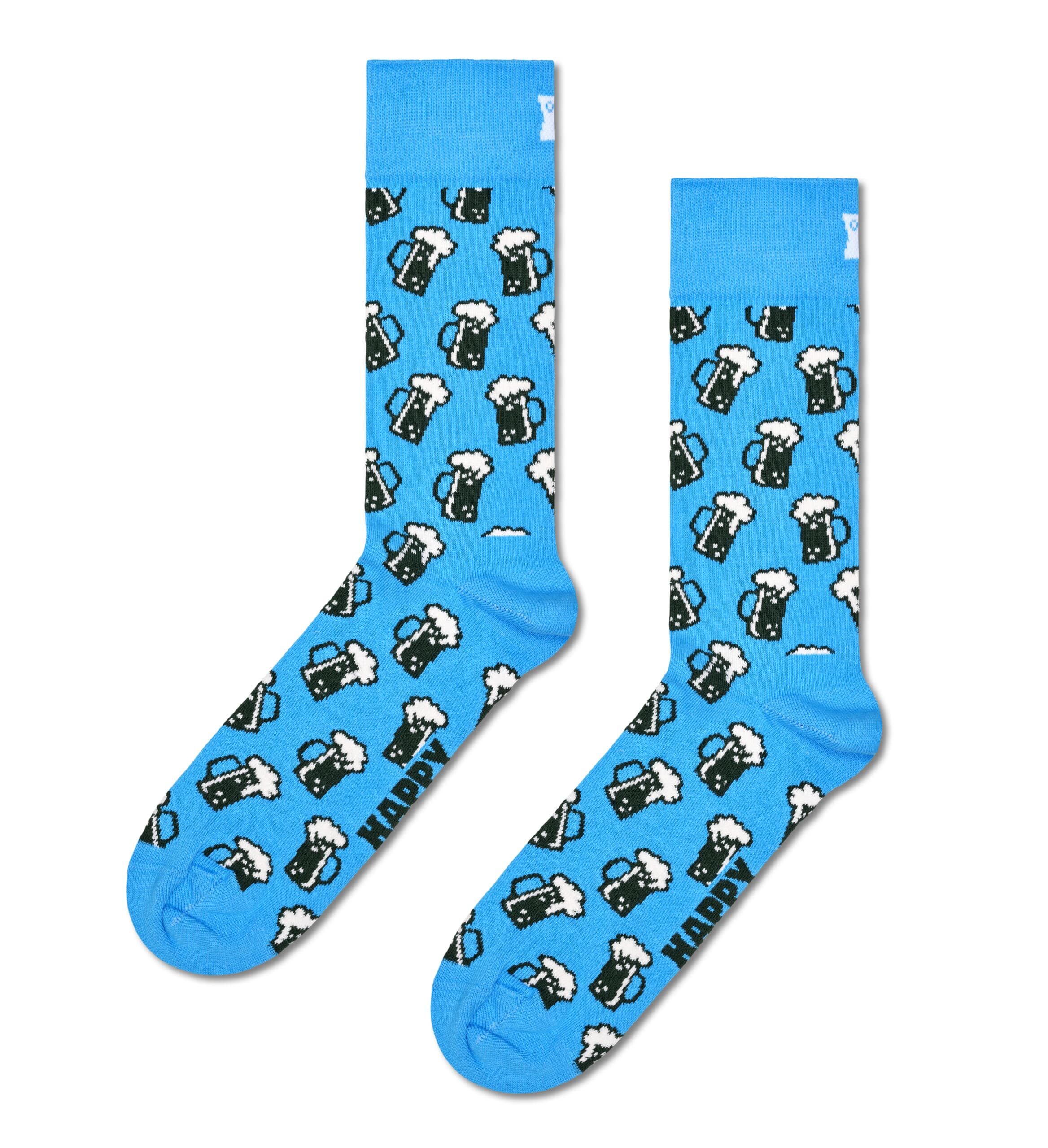 Beer Socks – Blue