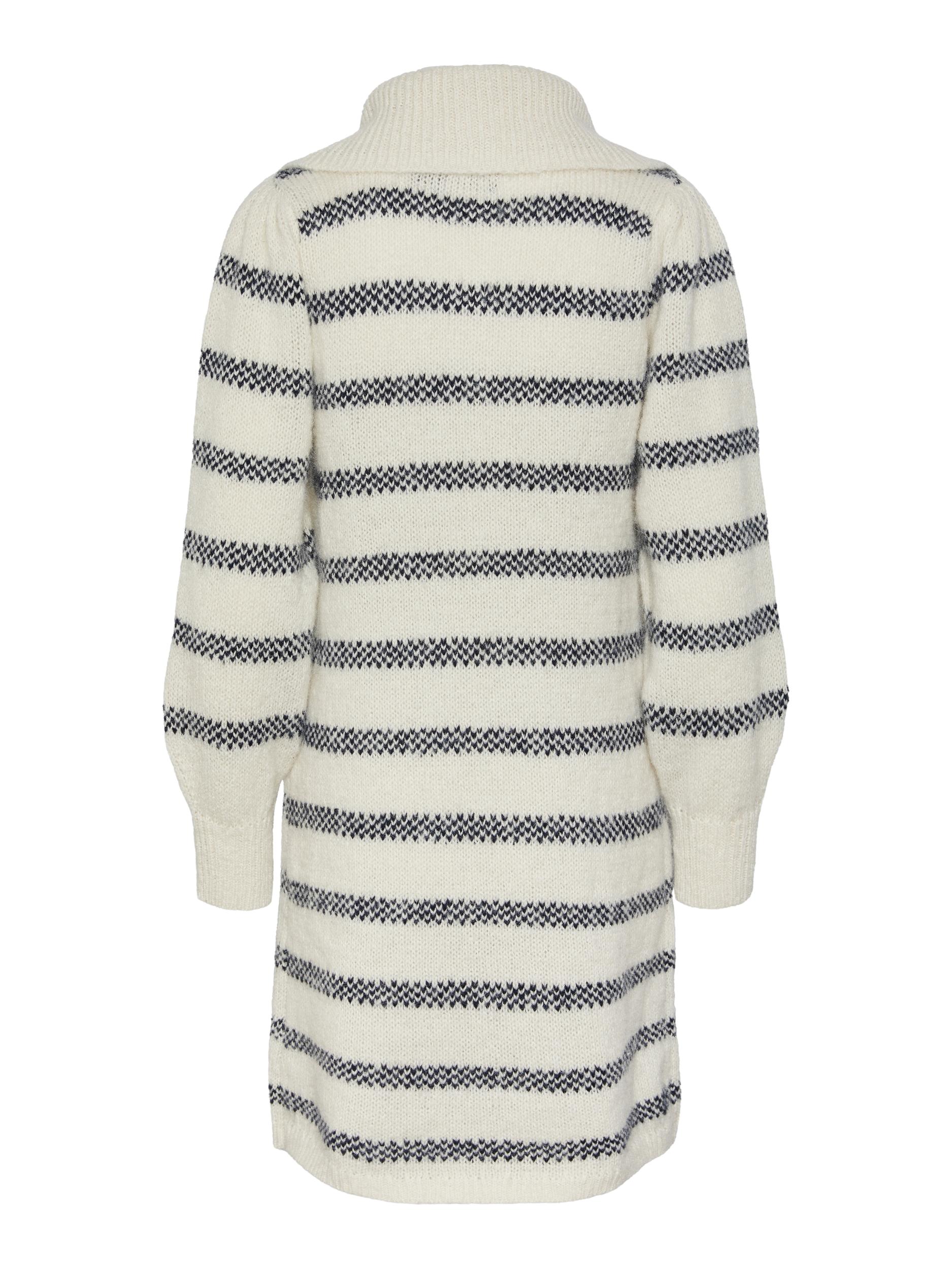 Jadine Knit Dress – Stripe Birch