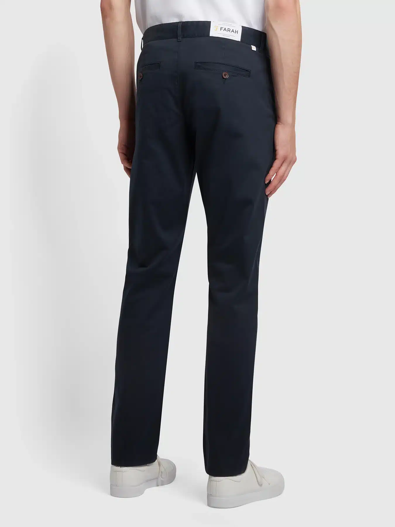 Organic Cotton Twill Chinos – Navy