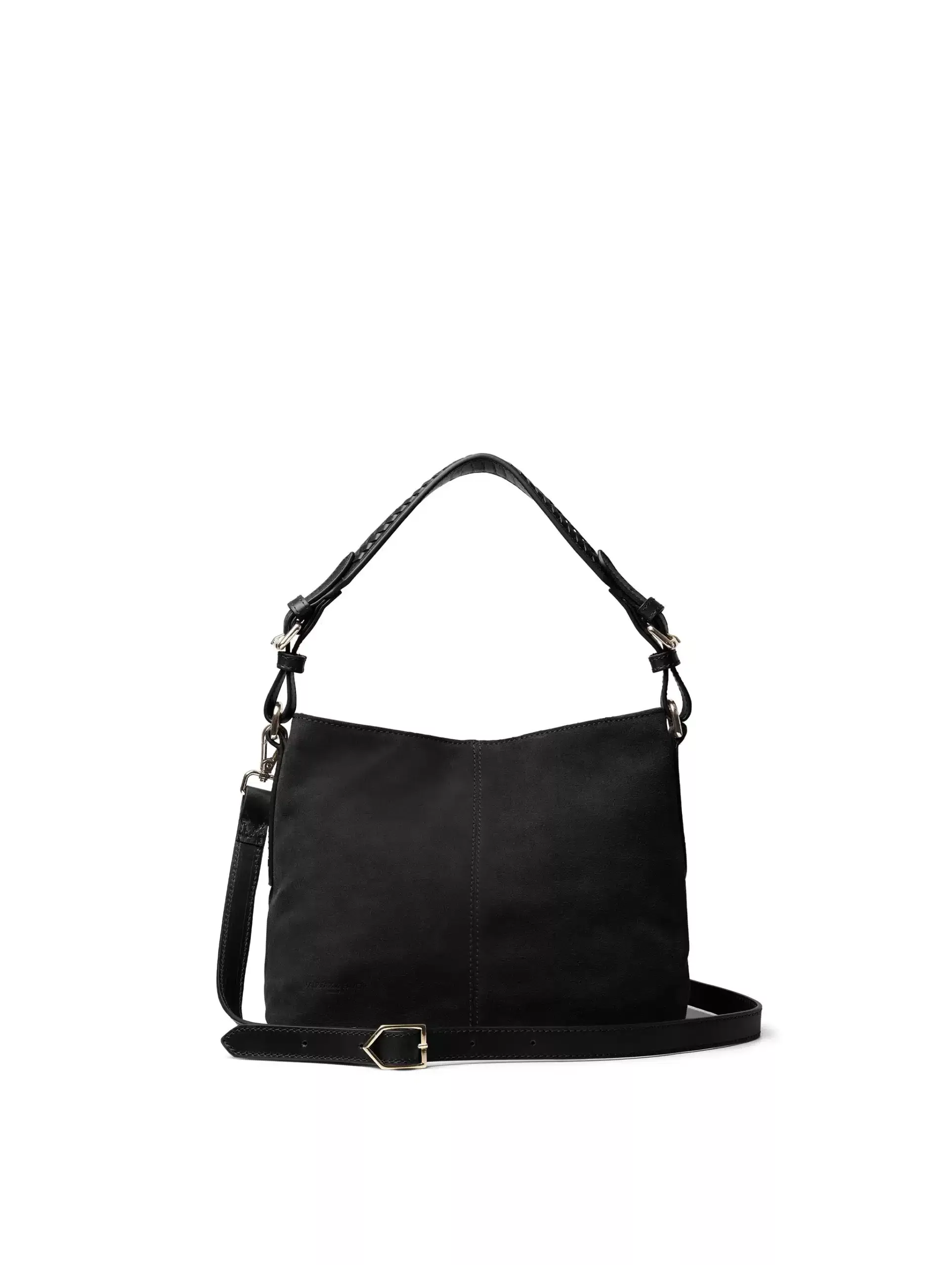 The Tetbury Mini Tote Bag – Black Suede