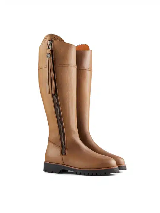 The Explorer Waterproof Boot – Oak Leather, Sporting Fit.