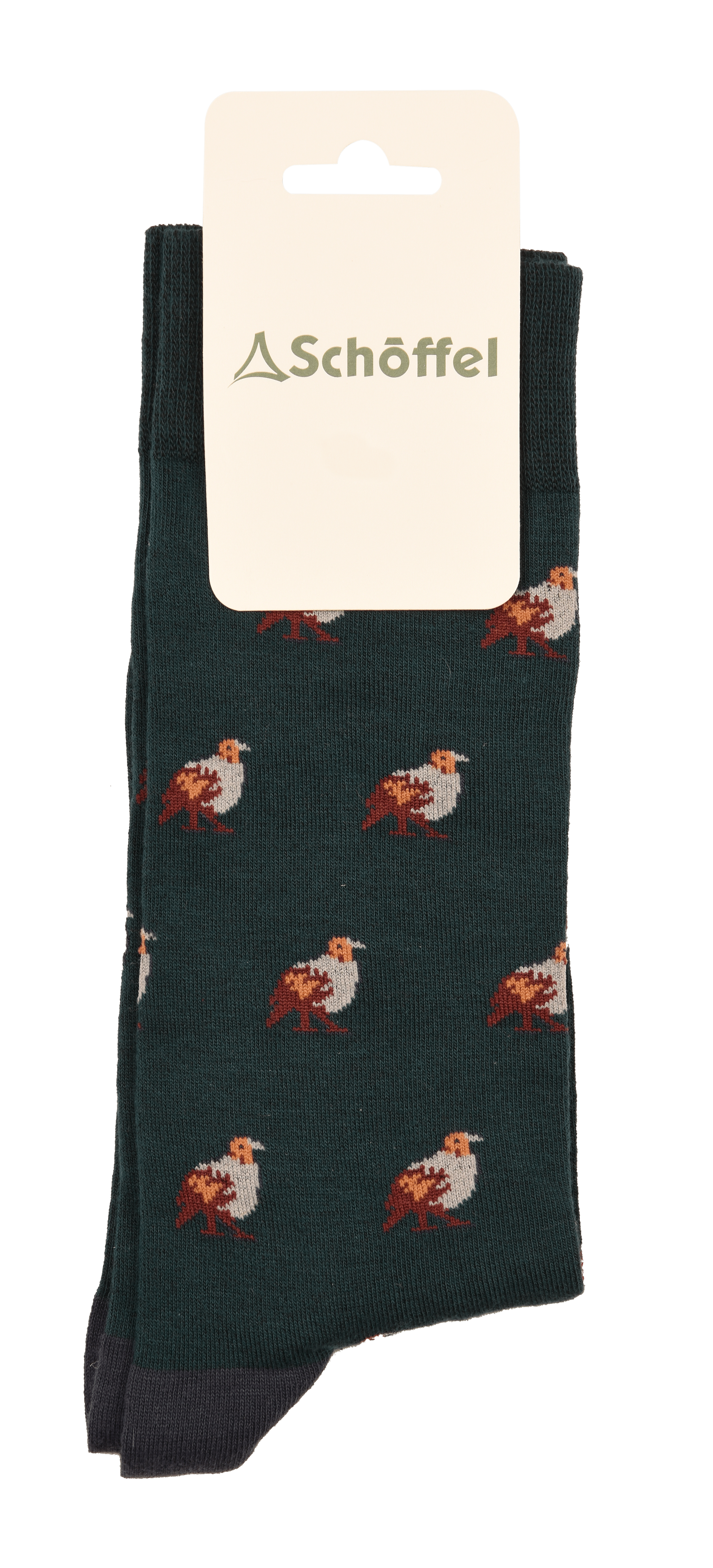 Socks – Dark Teal Partridge