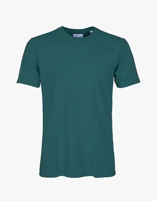 Classic Organic Tee – Ocean Green