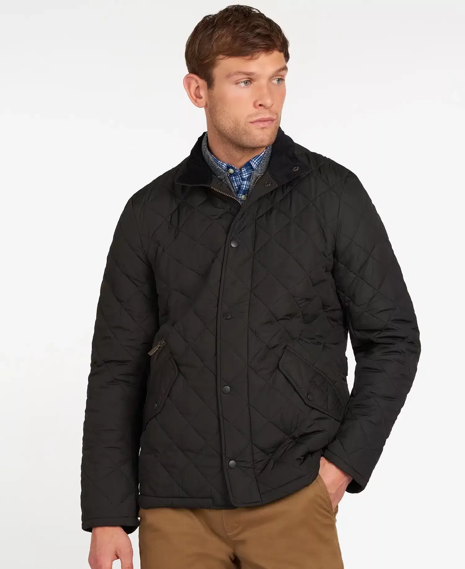 Barbour Chelsea Sportsquilt Jacket – Black