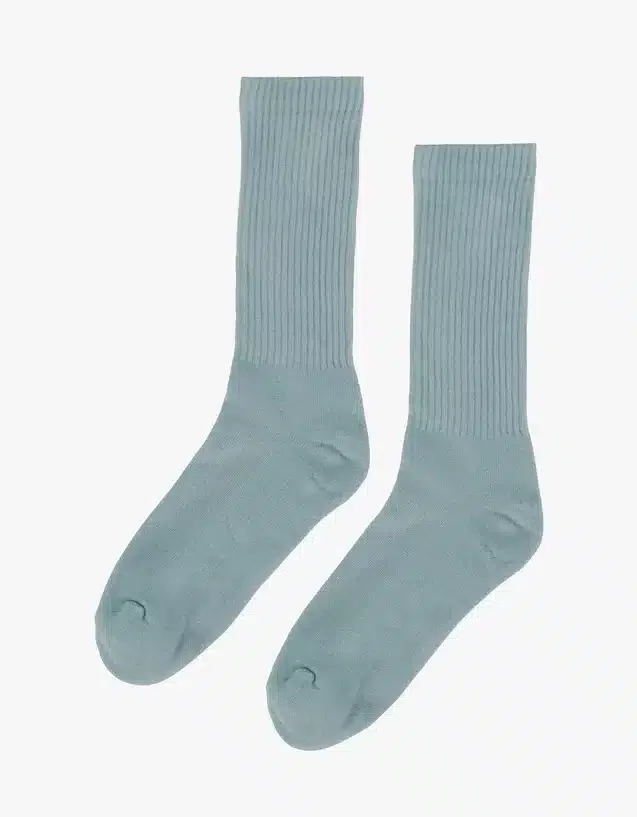 Organic Active Sock – Steel blue