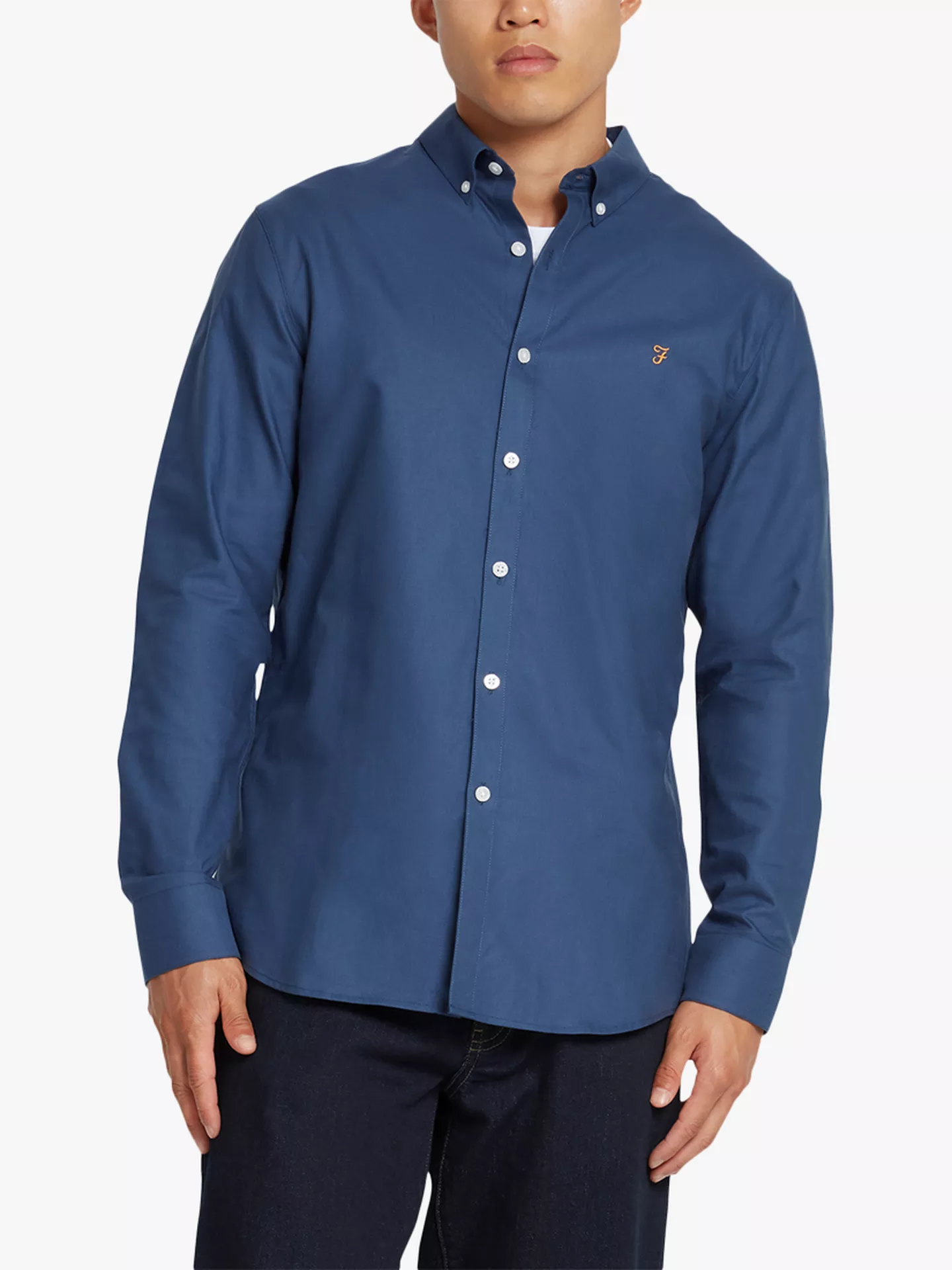 Brewer Organic Cotton Shirt – Blue