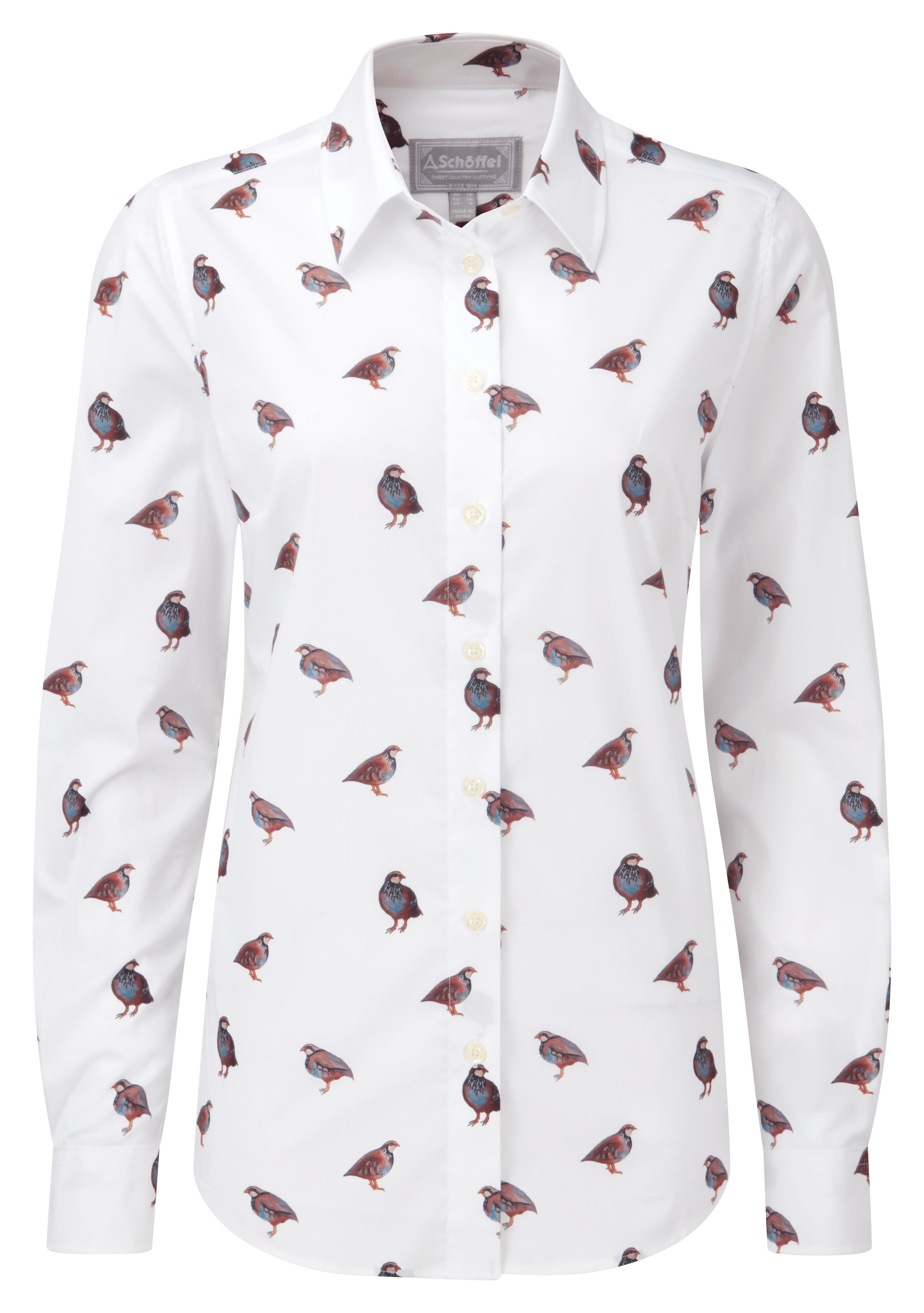 Norfolk Shirt – French Partridge Print