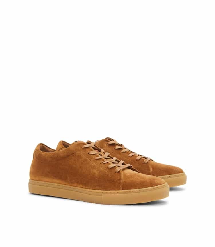 Surry Trainers – Tan Suede