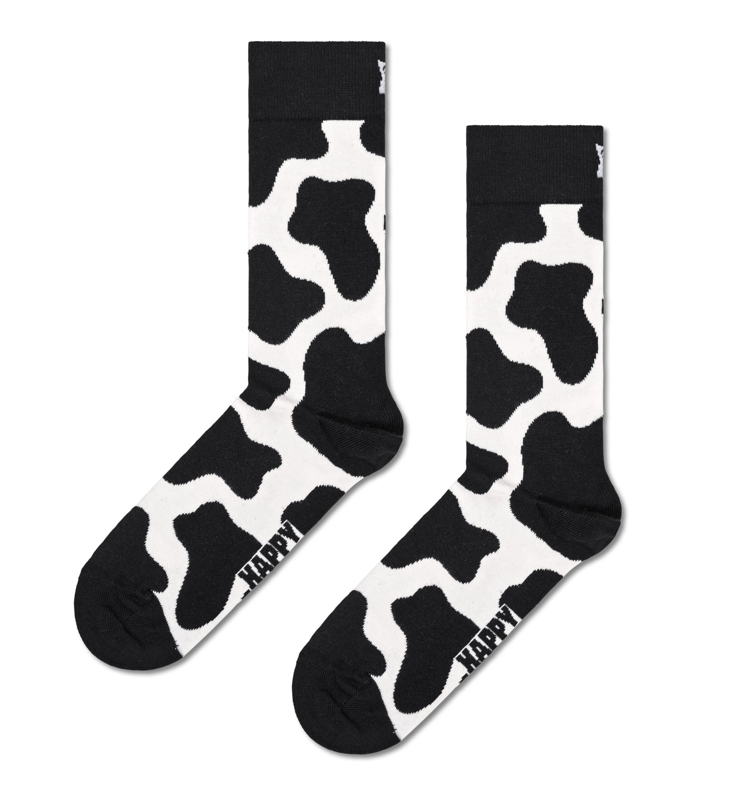 Cow Socks – Black