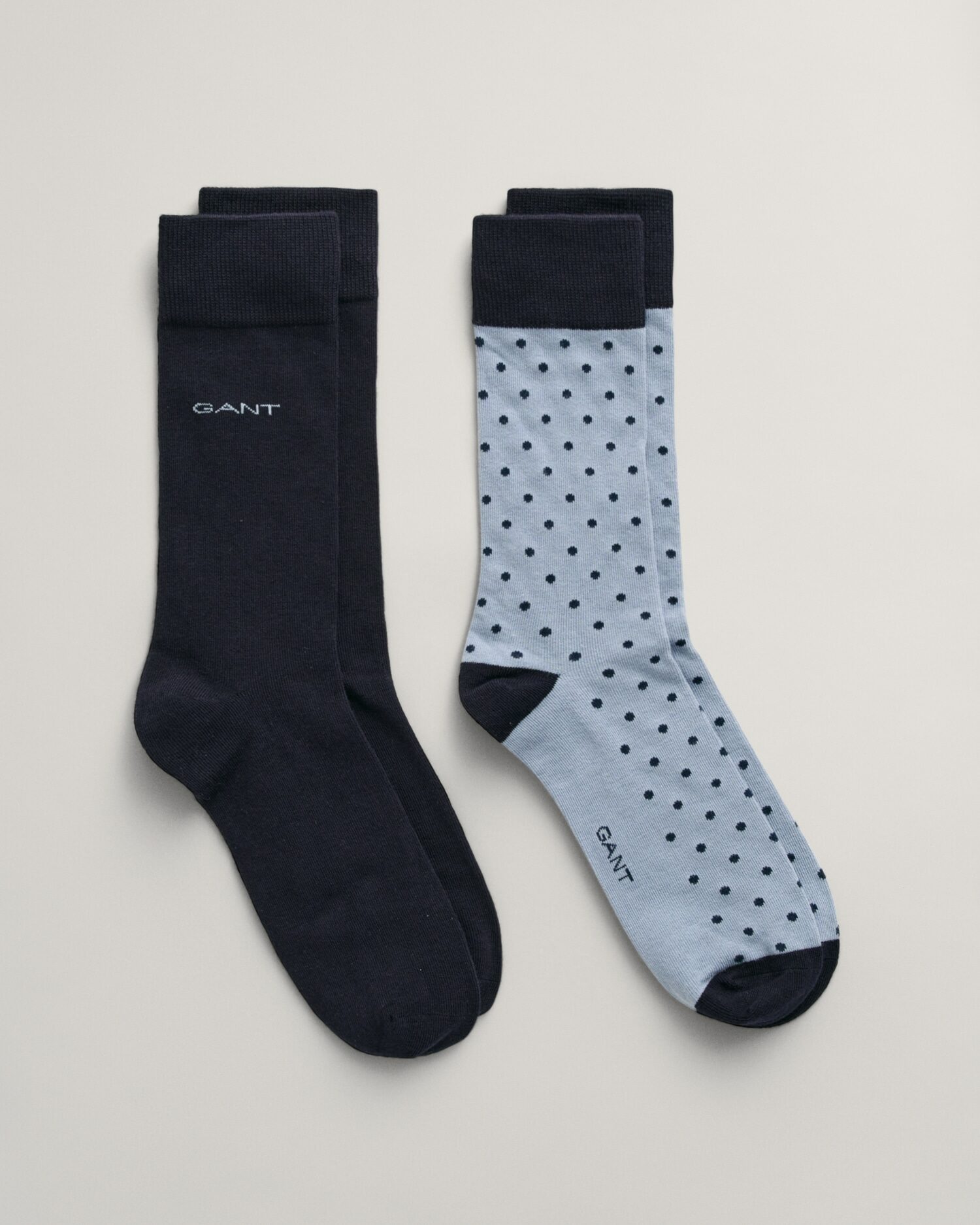2 Pack Socks- Dove Blue